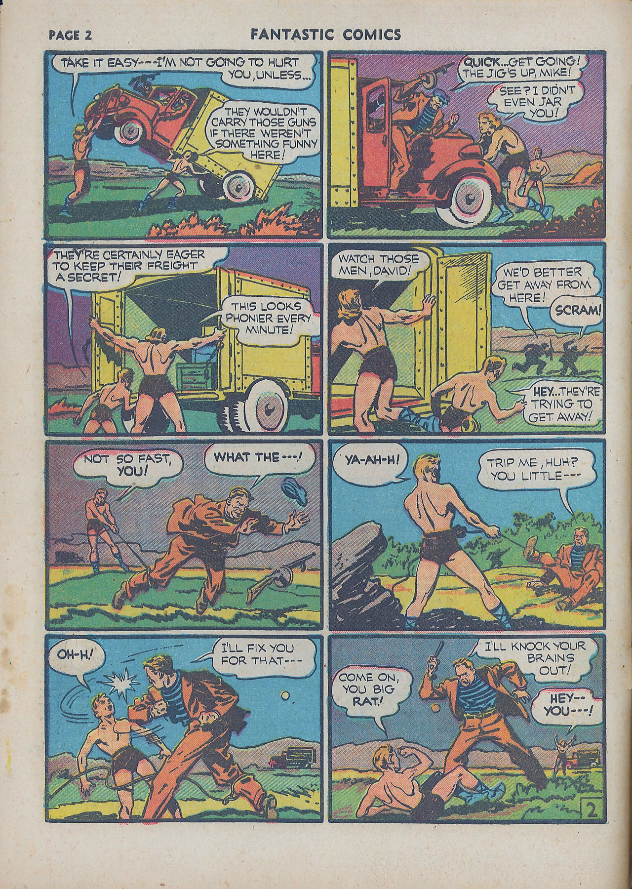 Read online Fantastic Comics comic -  Issue #16 - 4