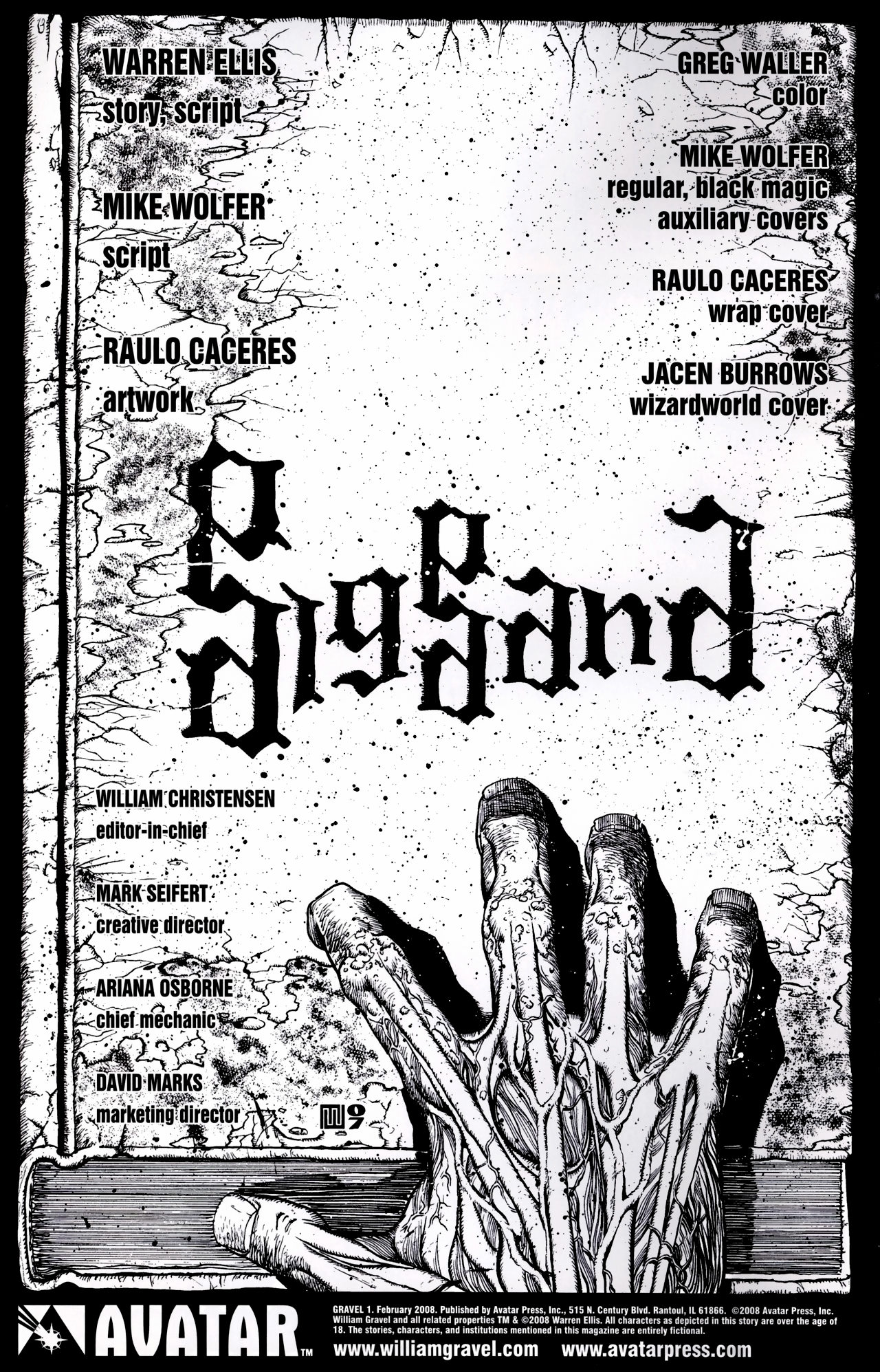 Read online Gravel comic -  Issue #1 - 3