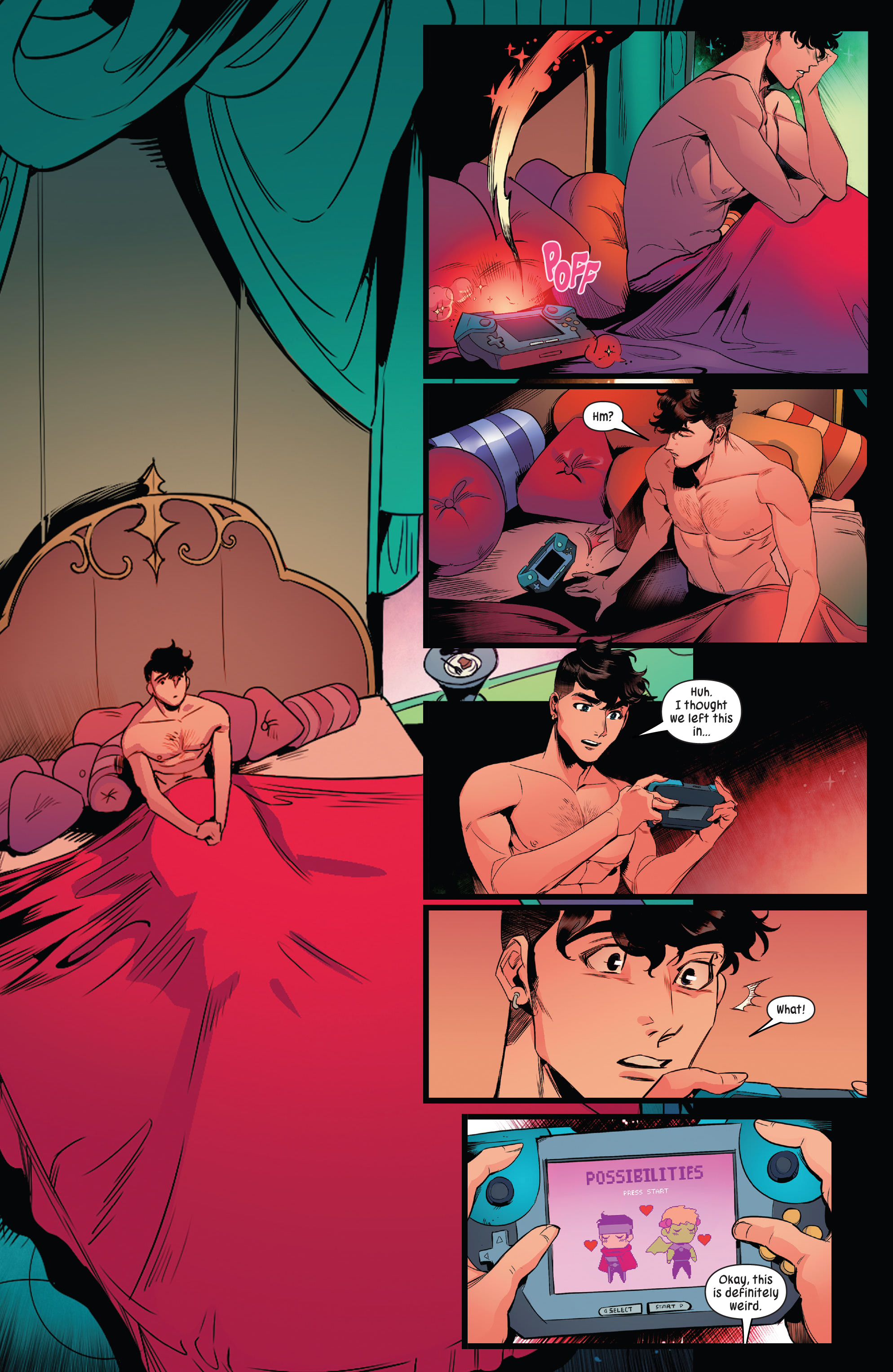 Read online Hulkling & Wiccan comic -  Issue #1 - 10