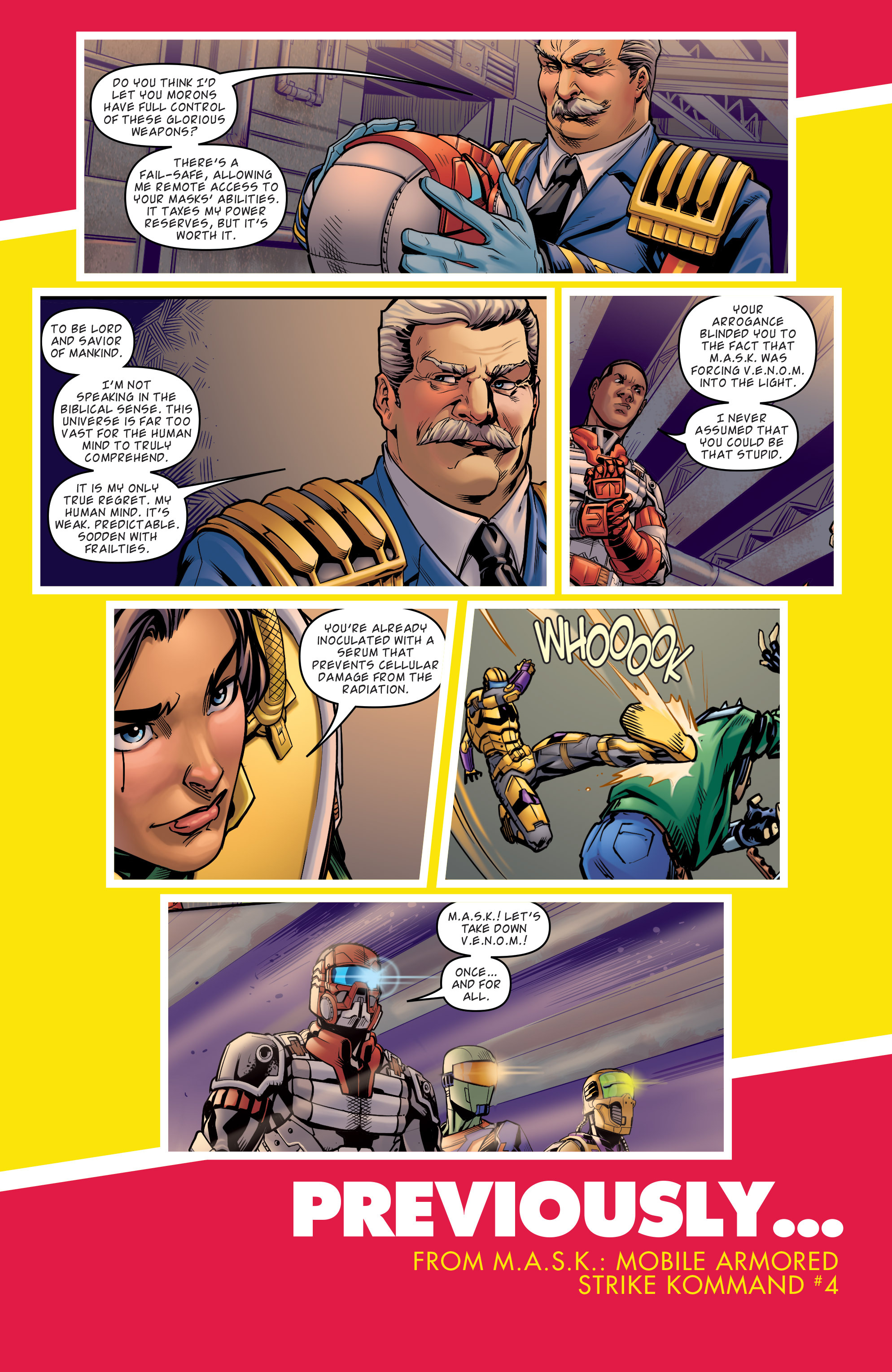 Read online M.A.S.K.: Mobile Armored Strike Kommand comic -  Issue #5 - 3