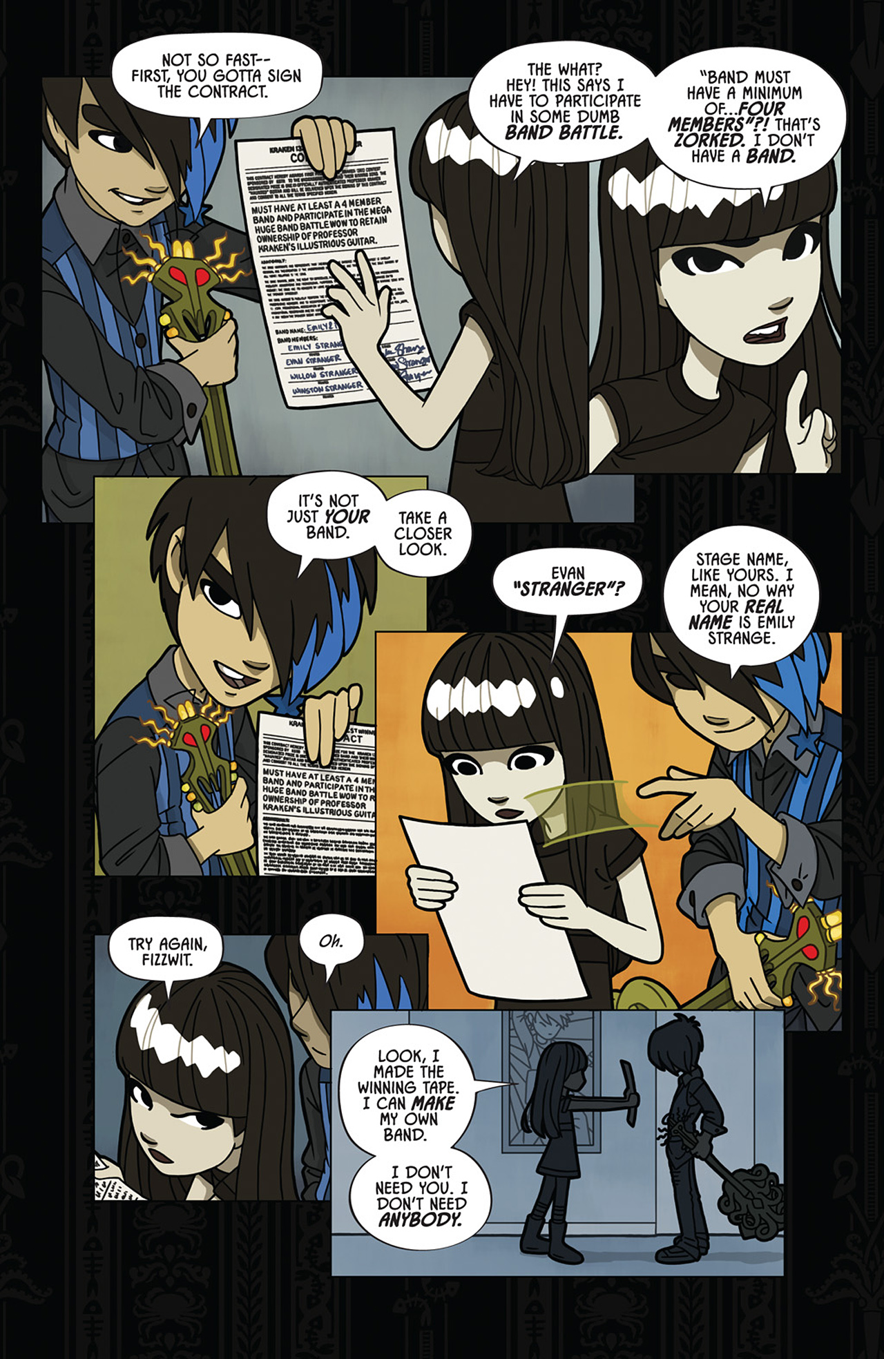 Read online Emily and the Strangers comic -  Issue #1 - 18