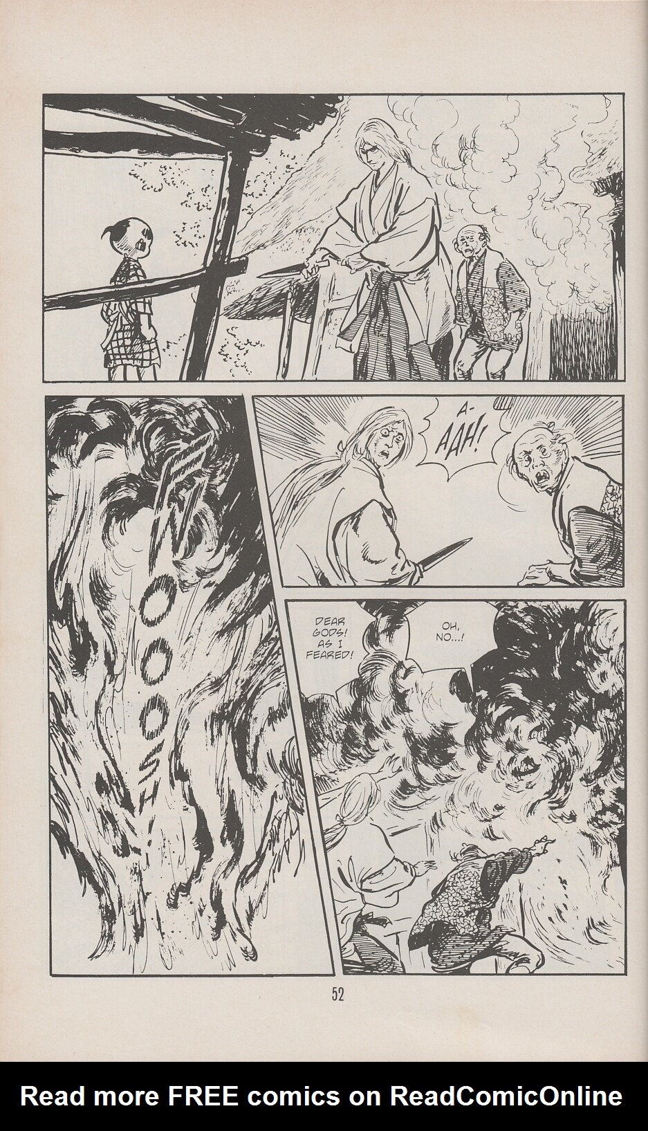 Read online Lone Wolf and Cub comic -  Issue #34 - 56