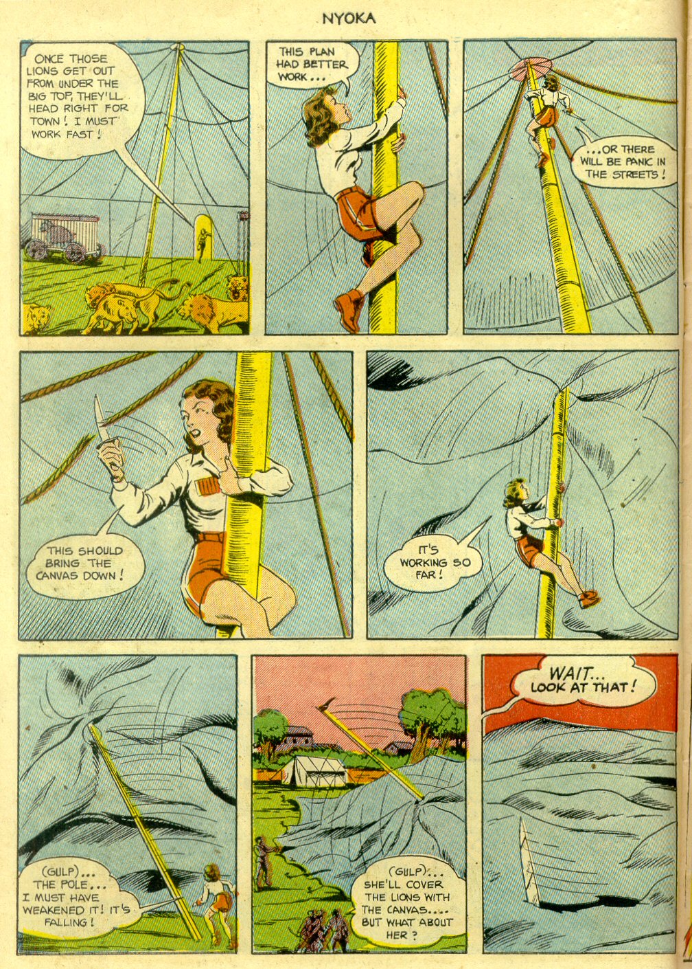 Read online Nyoka the Jungle Girl (1945) comic -  Issue #68 - 5