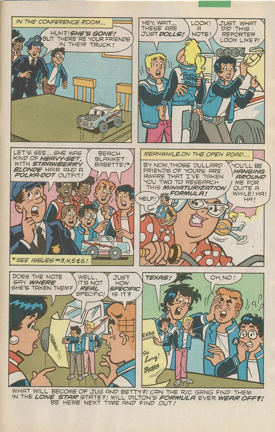 Read online Archie's R/C Racers comic -  Issue #8 - 33