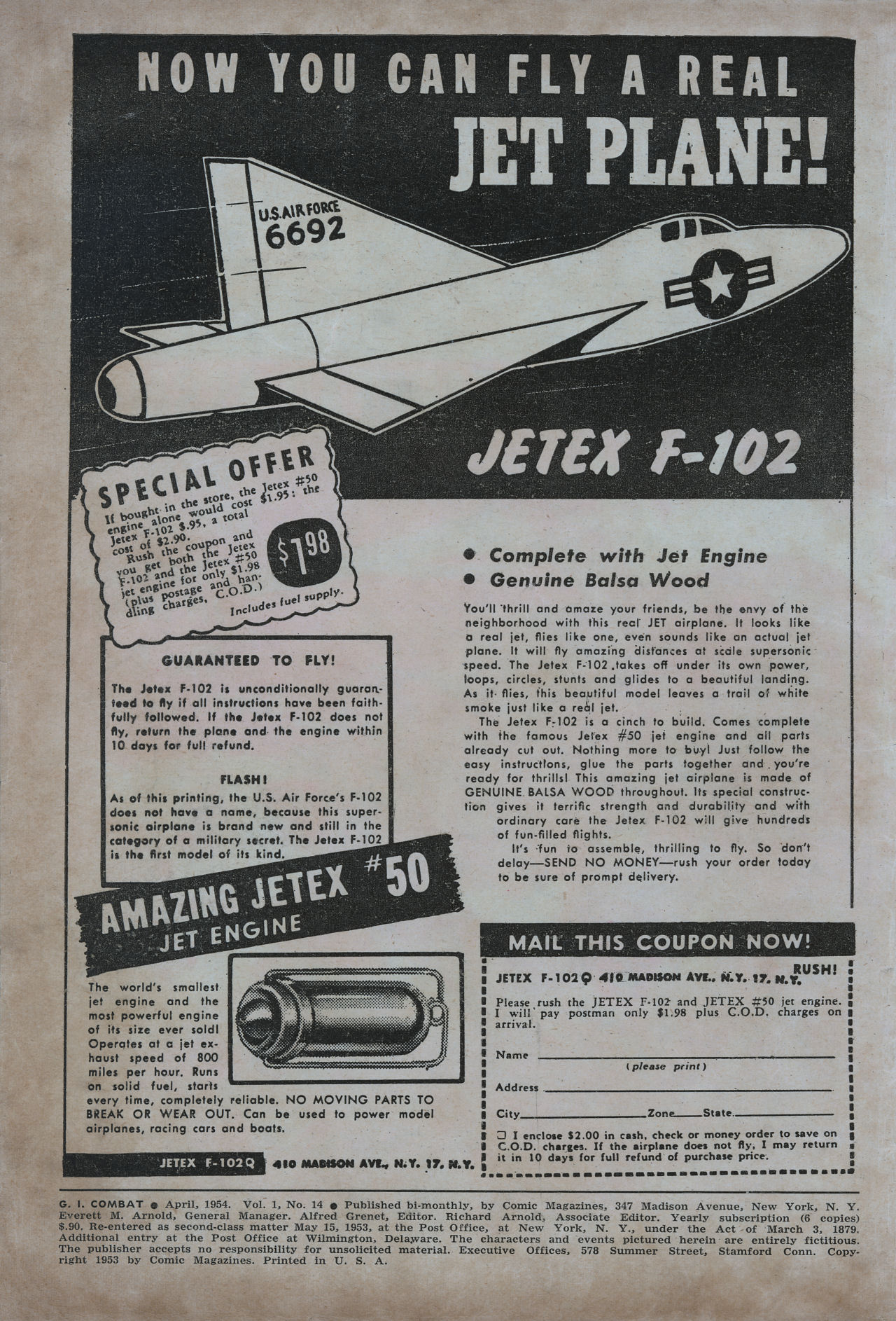 Read online G.I. Combat (1952) comic -  Issue #14 - 2