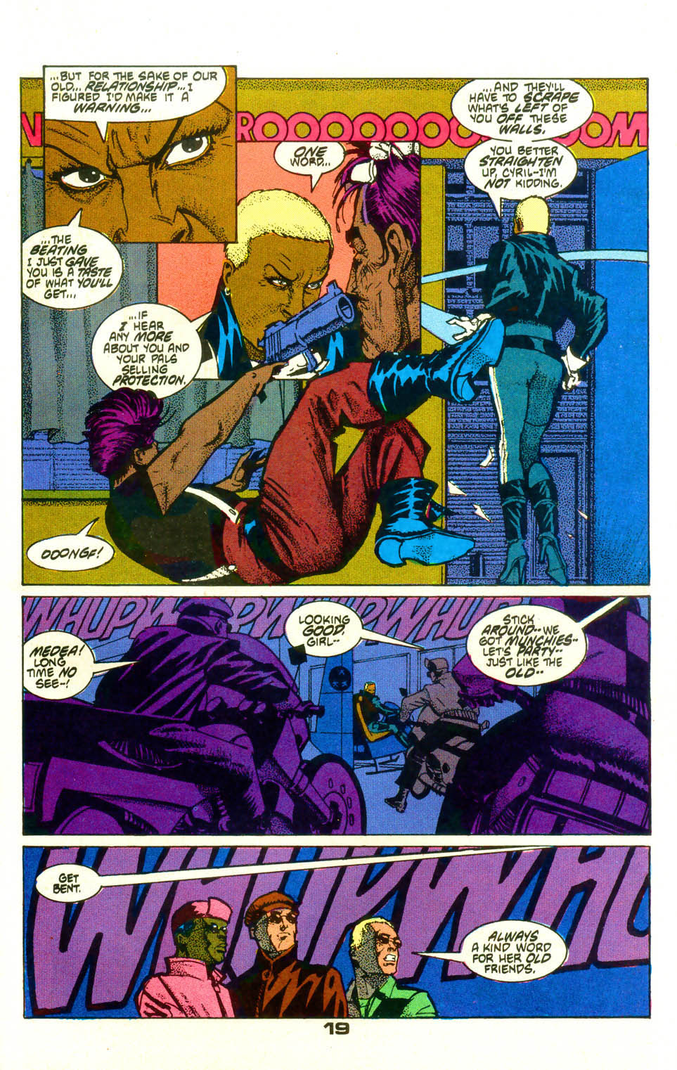 Read online American Flagg! comic -  Issue #19 - 22