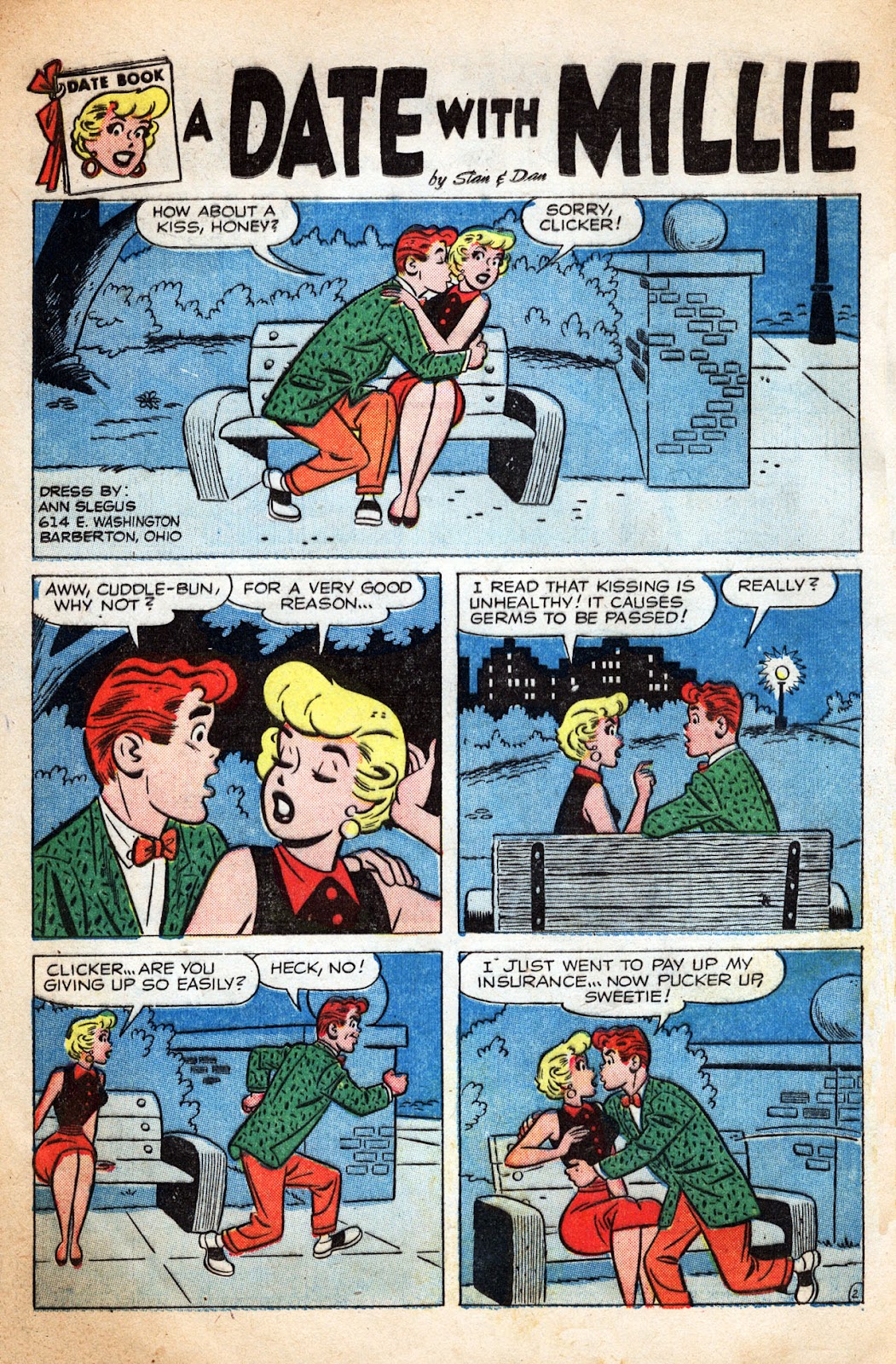 A Date with Millie (1956) issue 1 - Page 4