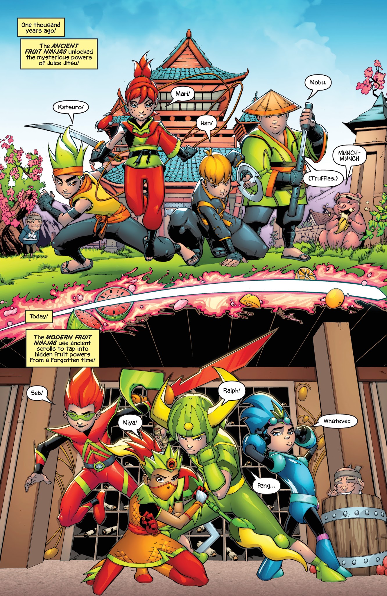 Read online Fruit Ninja comic -  Issue #1 - 17