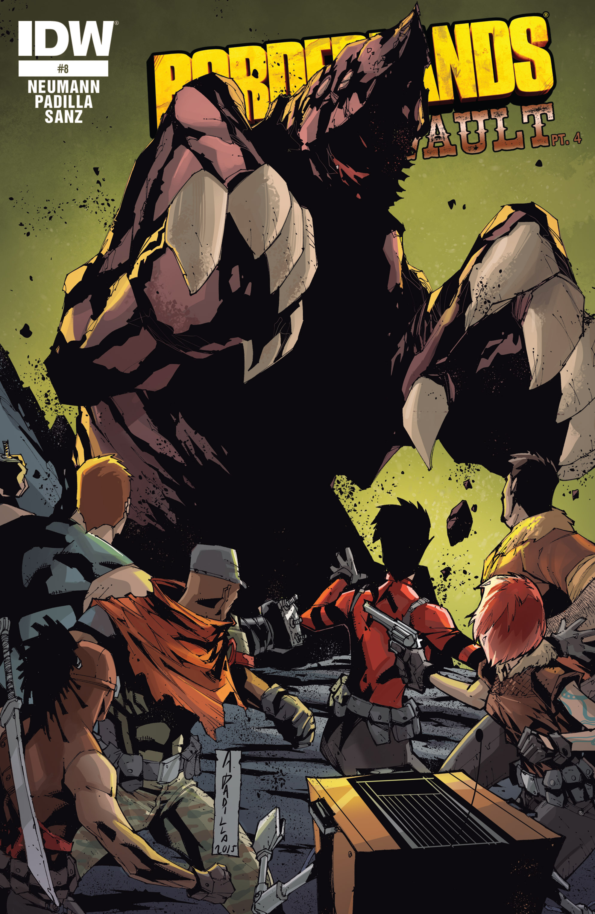 Read online Borderlands: Tannis & the Vault comic -  Issue #8 - 1