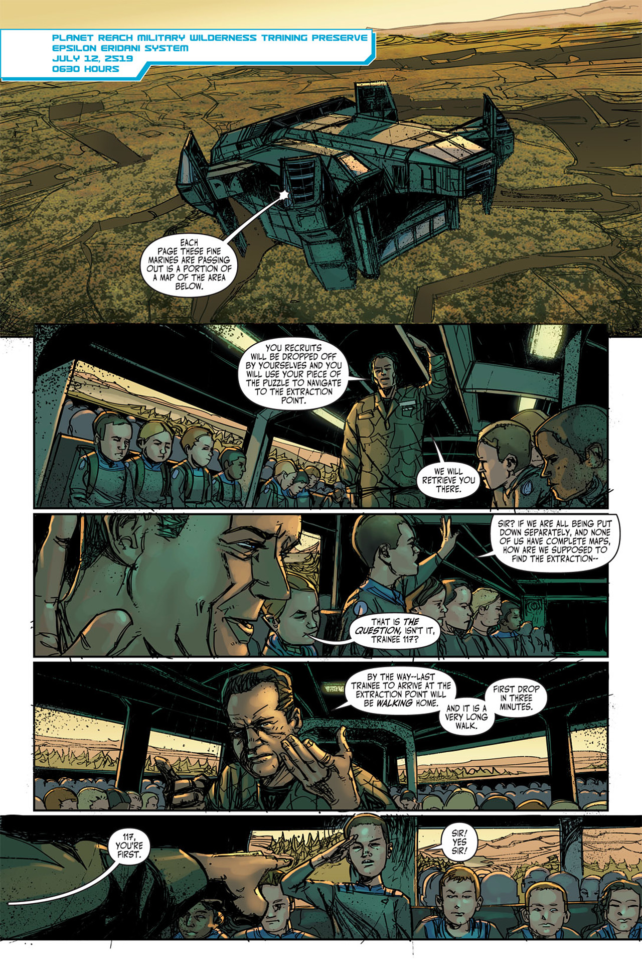 Read online Halo: Fall Of Reach - Boot Camp comic -  Issue # Full - 44