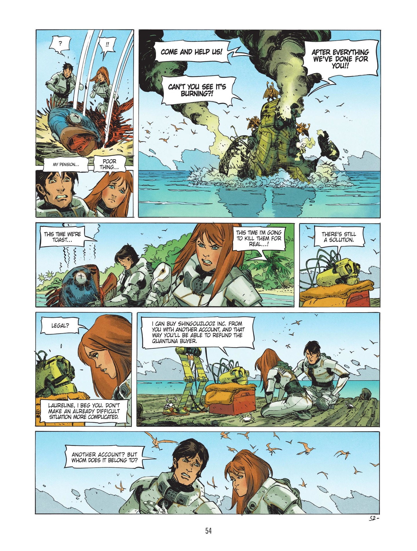 Read online Valerian and Laureline: Shingouzlooz Inc comic -  Issue # Full - 53
