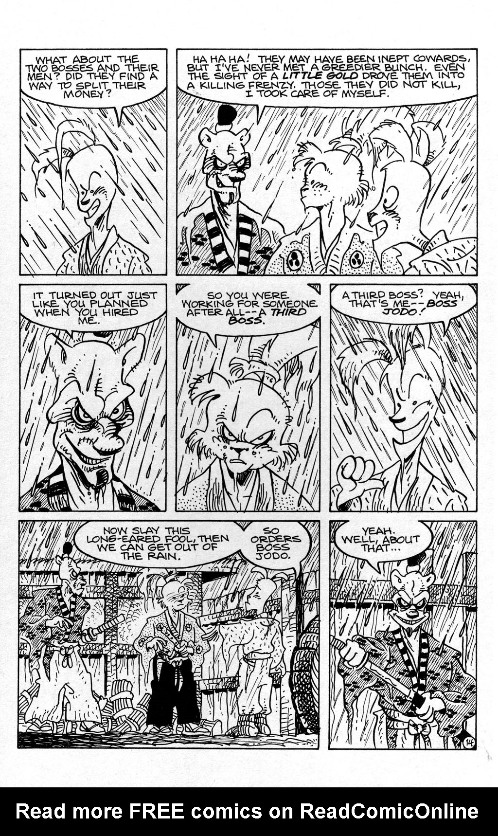 Read online Usagi Yojimbo (1996) comic -  Issue #97 - 16
