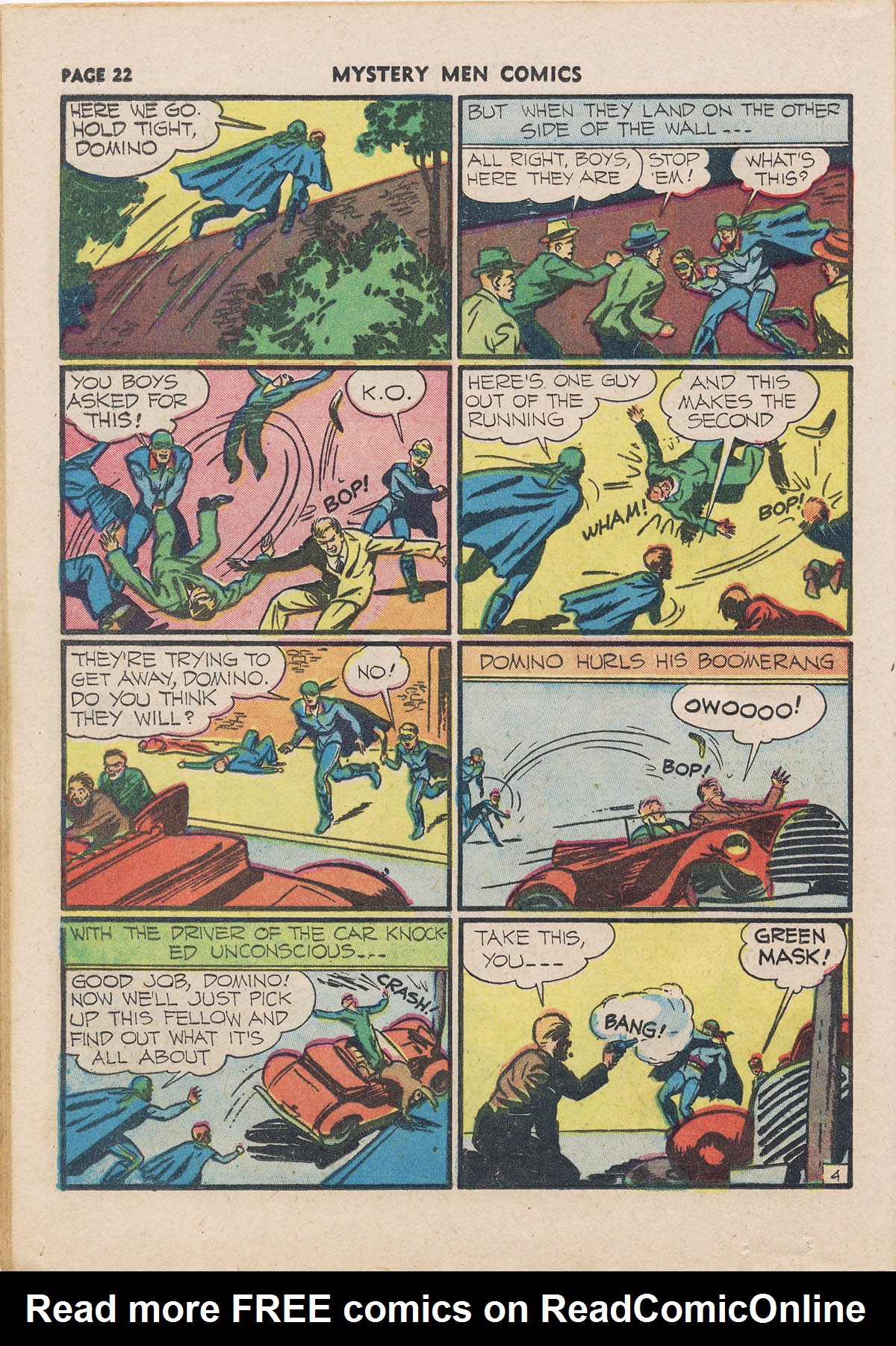 Read online Mystery Men Comics comic -  Issue #22 - 26