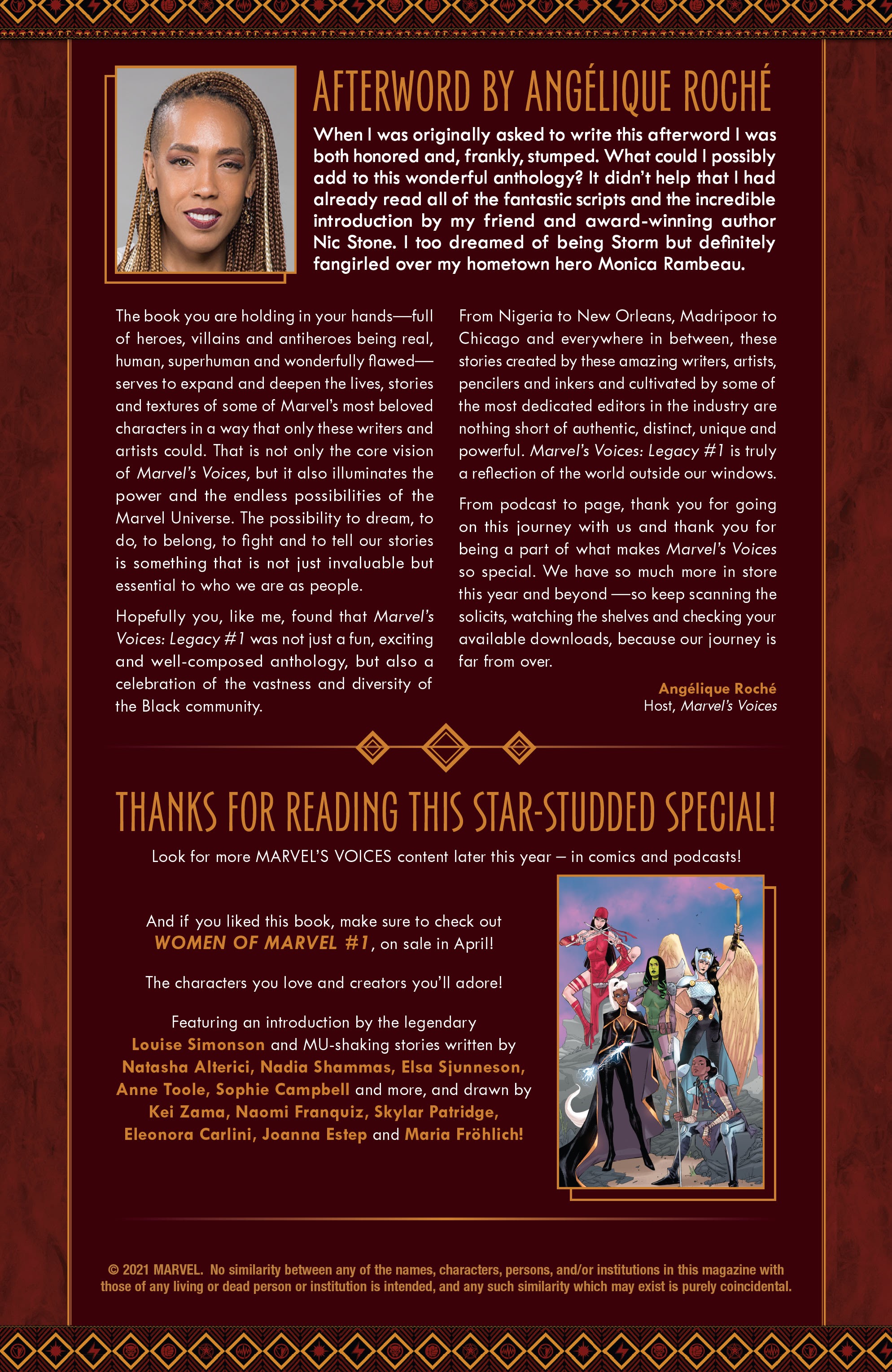 Read online Marvel's Voices: Legacy (2021) comic -  Issue # Full - 30