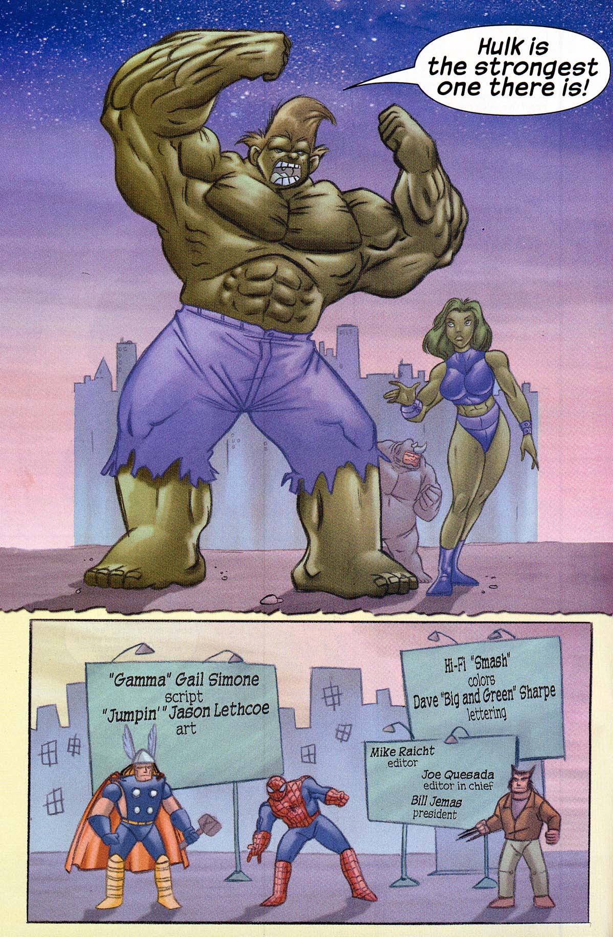 Read online Marvelous Adventures of Gus Beezer comic -  Issue # Hulk - 3