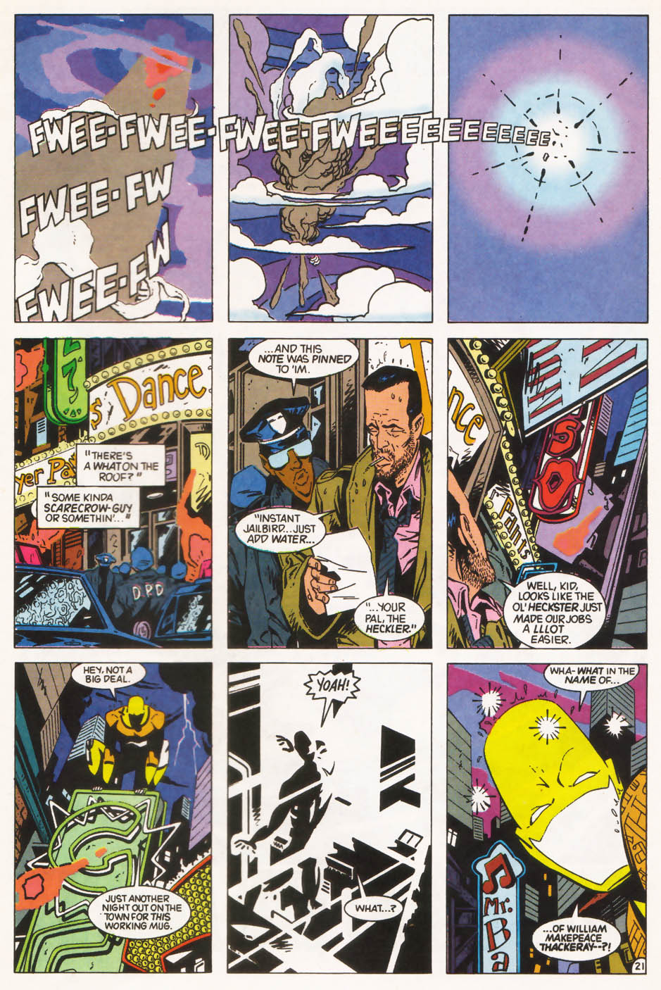 Read online Heckler comic -  Issue #5 - 22