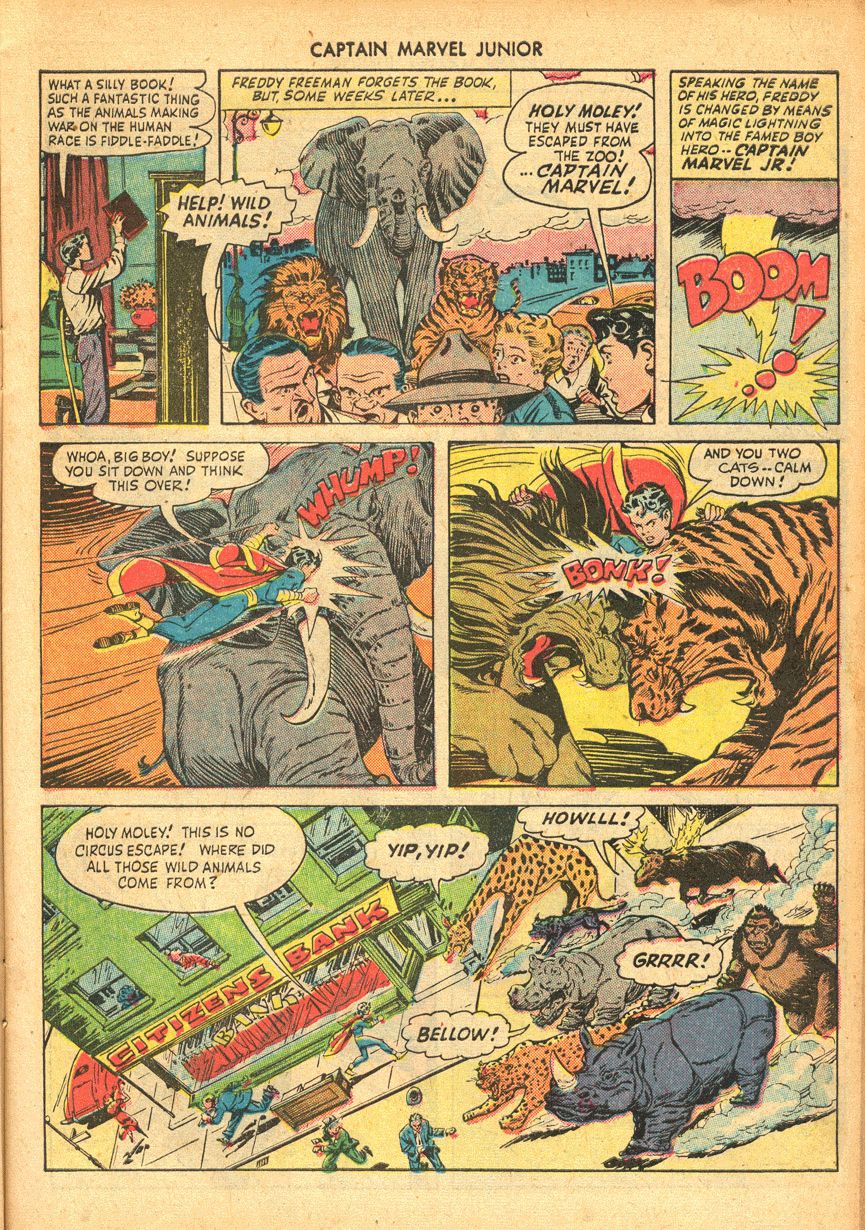 Read online Captain Marvel, Jr. comic -  Issue #71 - 14