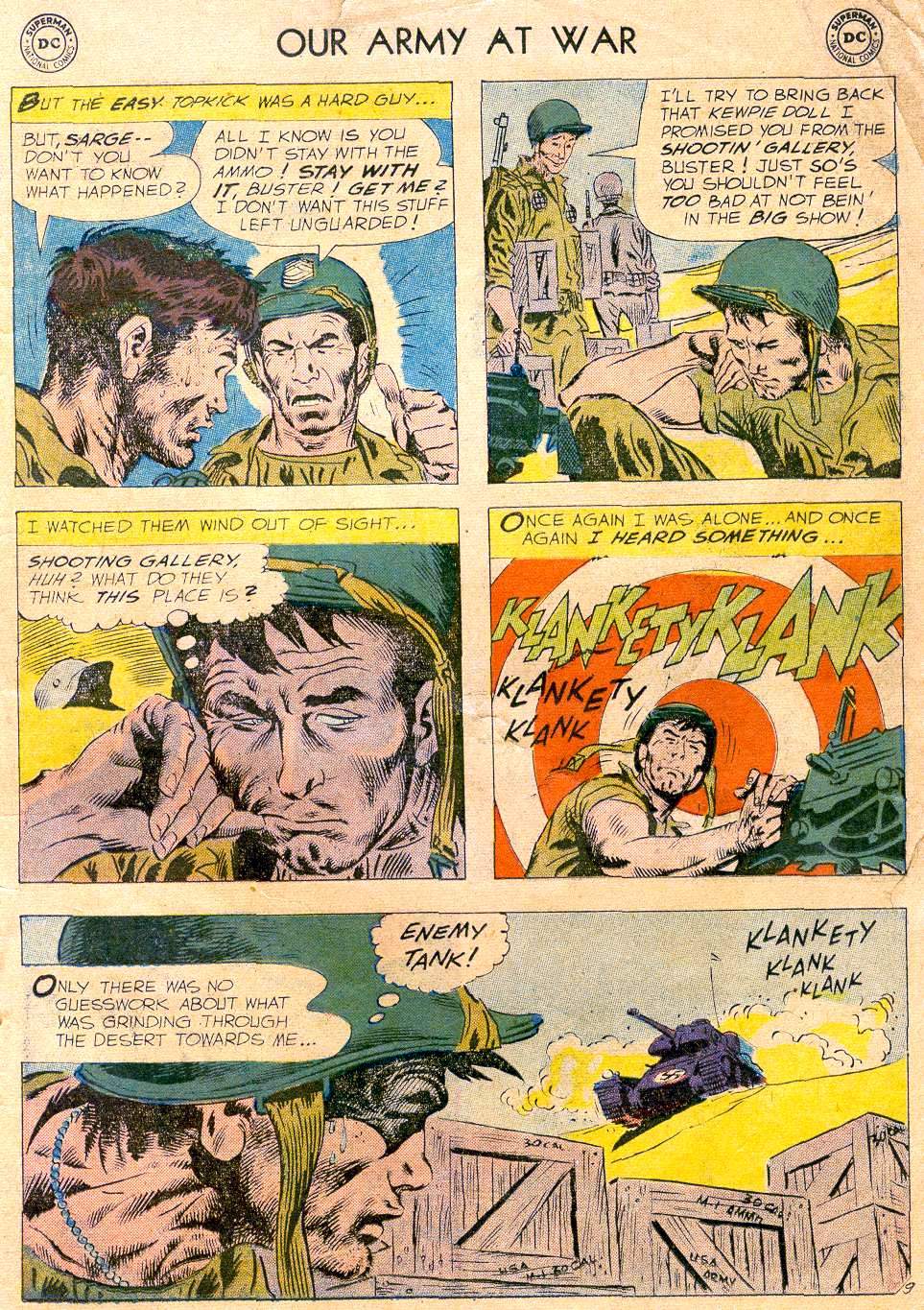 Read online Our Army at War (1952) comic -  Issue #73 - 11