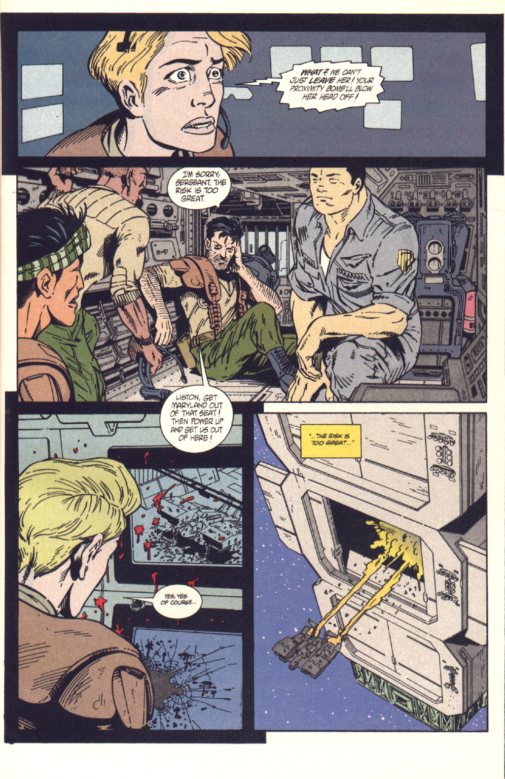 Read online Aliens: Colonial Marines comic -  Issue #9 - 24