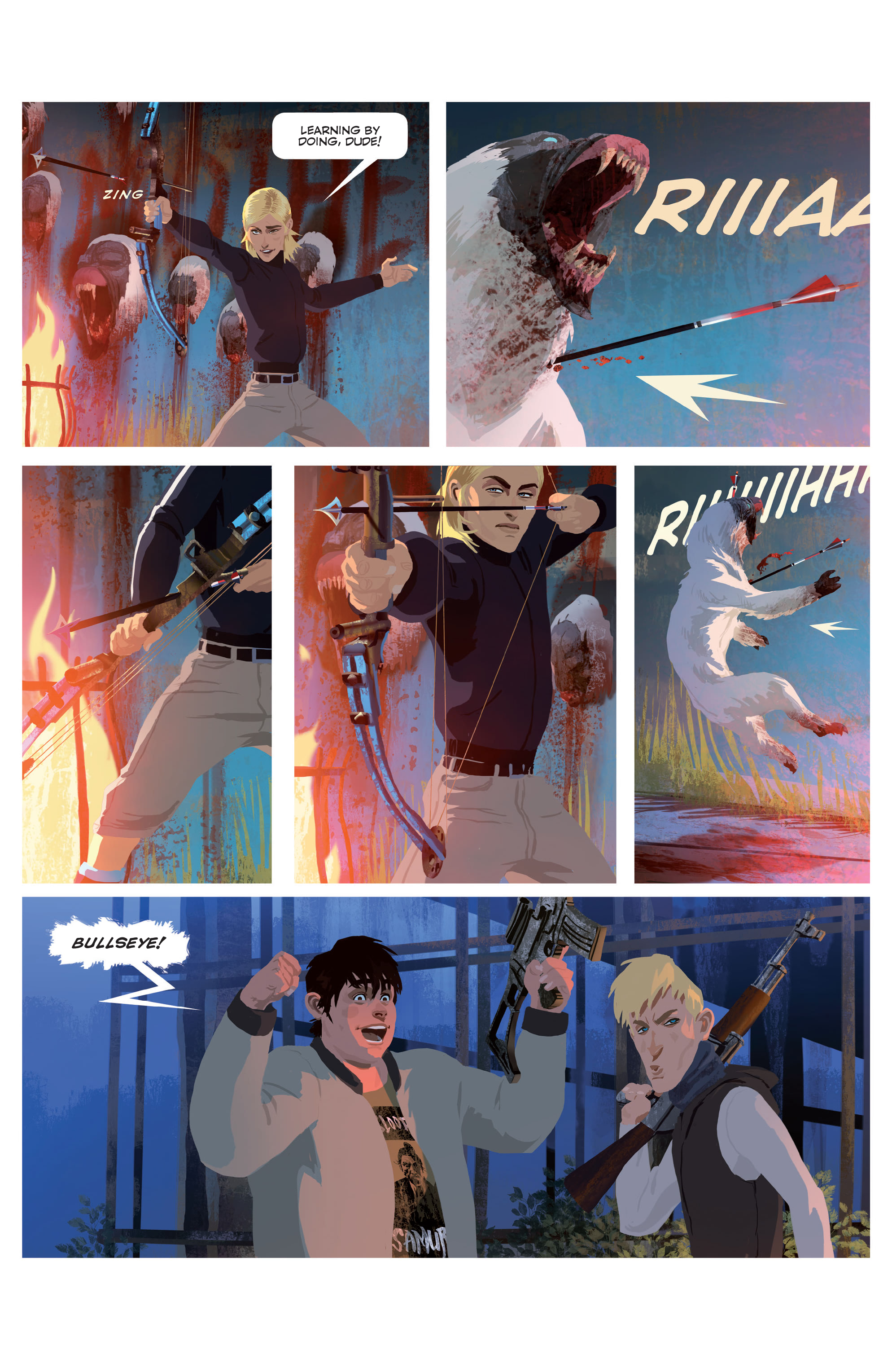 Read online Gung-Ho: Sexy Beast comic -  Issue #4 - 9