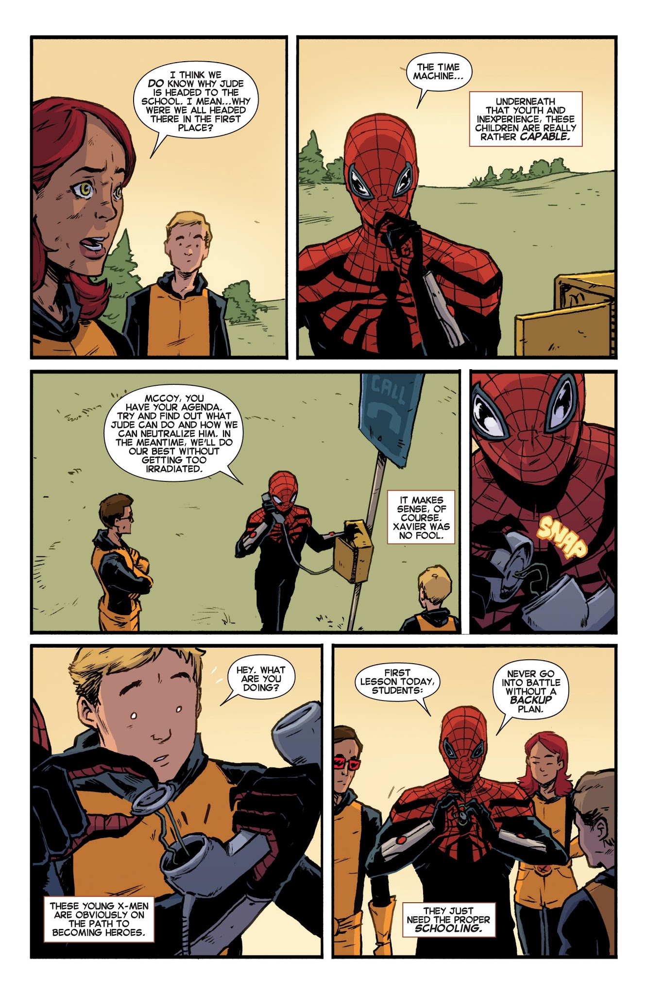 Read online All-New X-Men/Indestructible Hulk/Superior Spider-Man: The Arms of The Octopus comic -  Issue # Full - 71