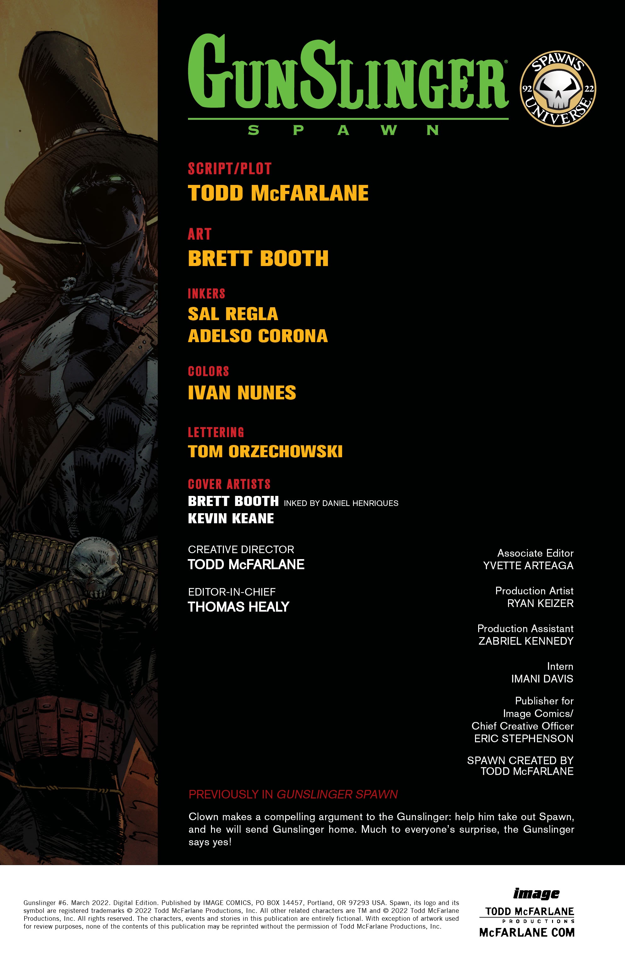 Read online Gunslinger Spawn comic -  Issue #6 - 3