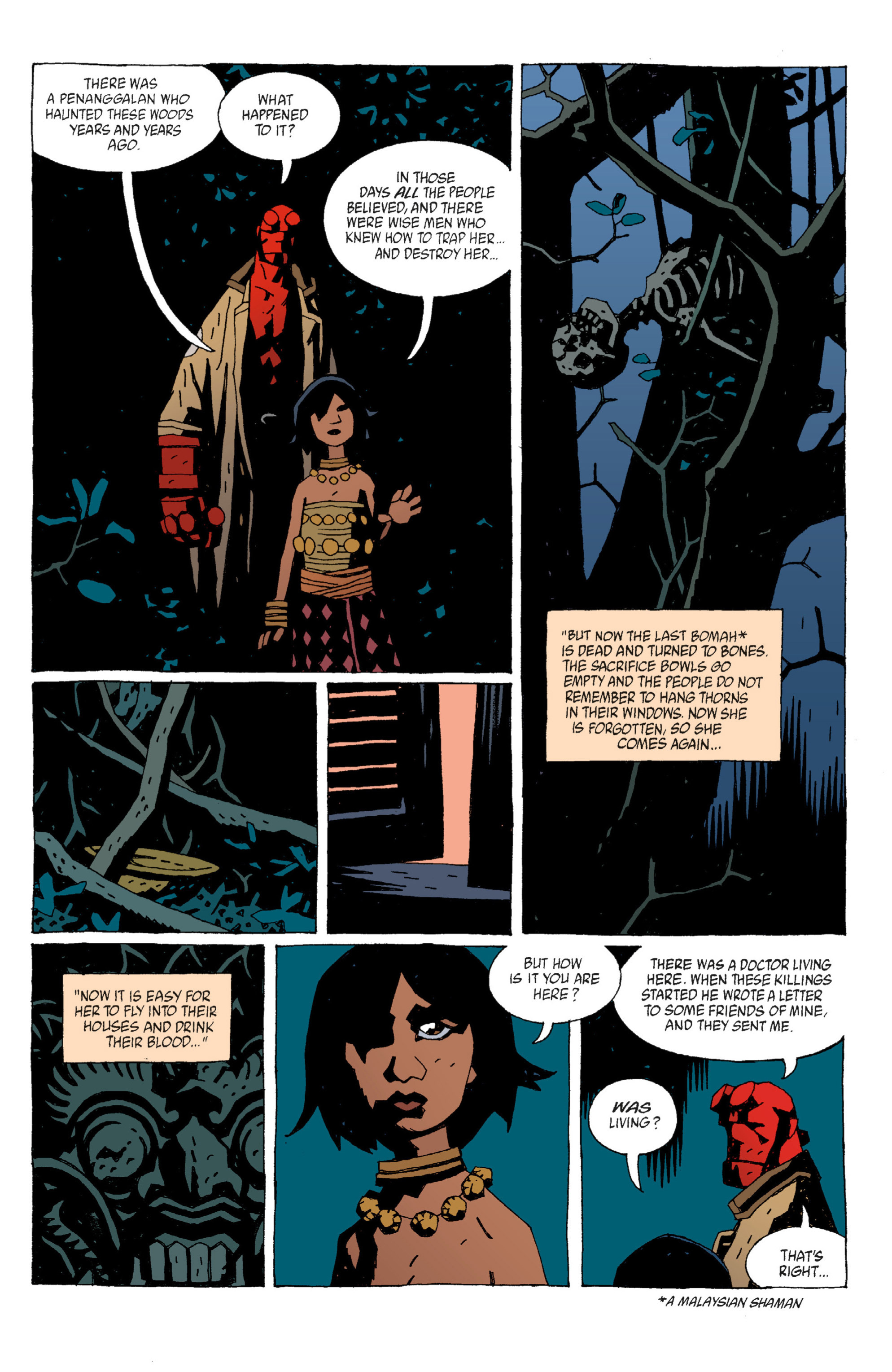 Read online Hellboy comic -  Issue #7 - 10