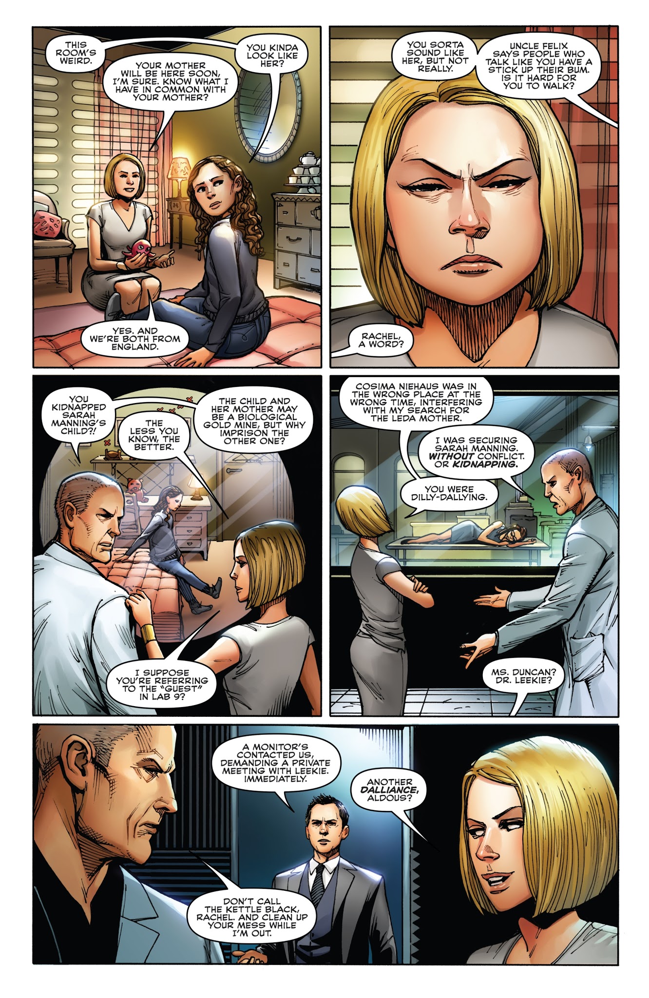 Read online Orphan Black: Deviations comic -  Issue #6 - 9