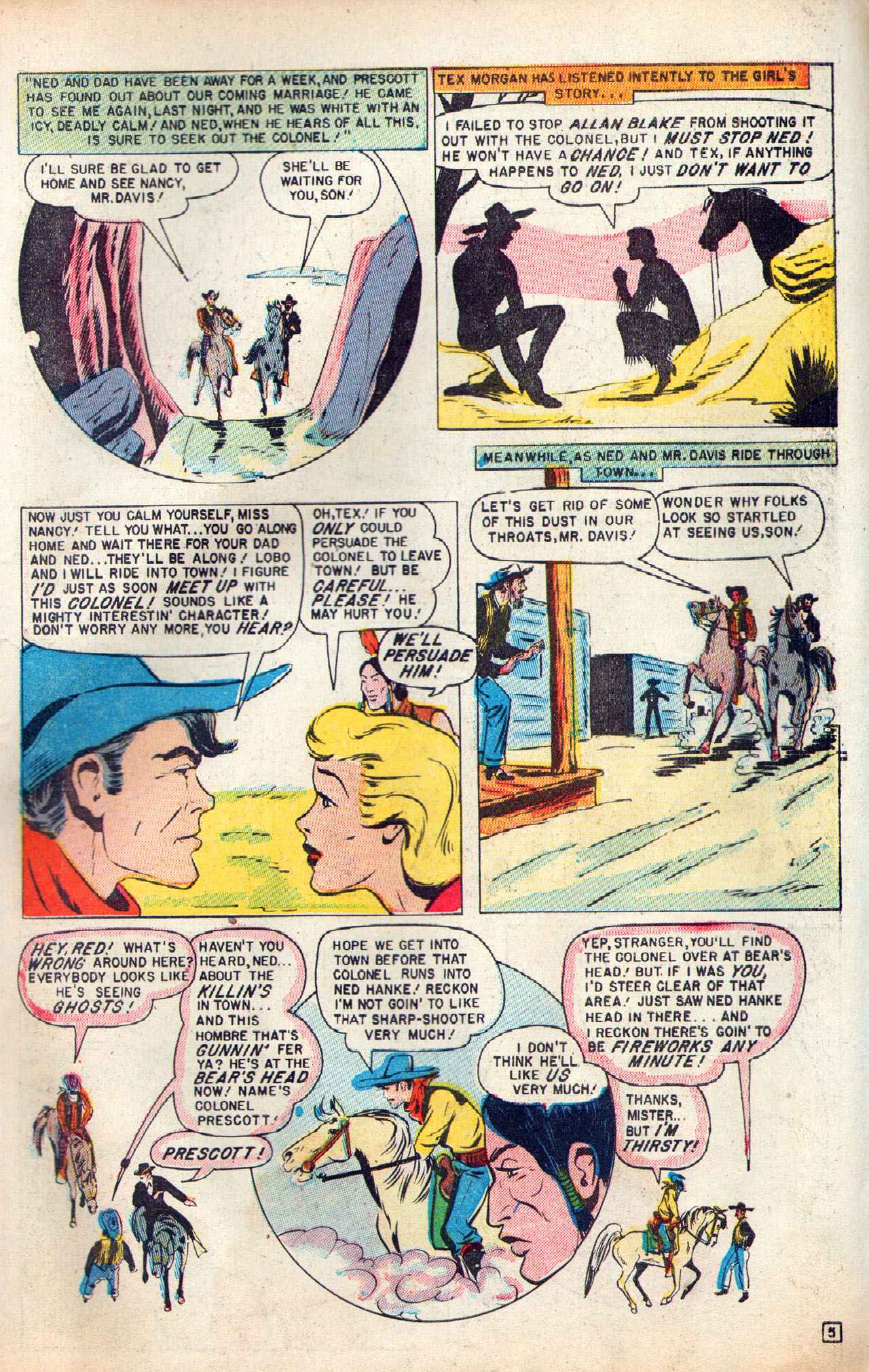 Read online Tex Morgan comic -  Issue #3 - 7