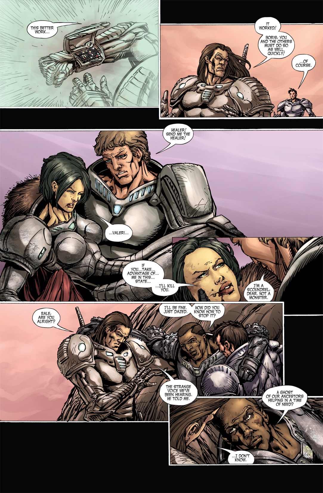 Read online Last Reign: Kings of War comic -  Issue #4 - 16