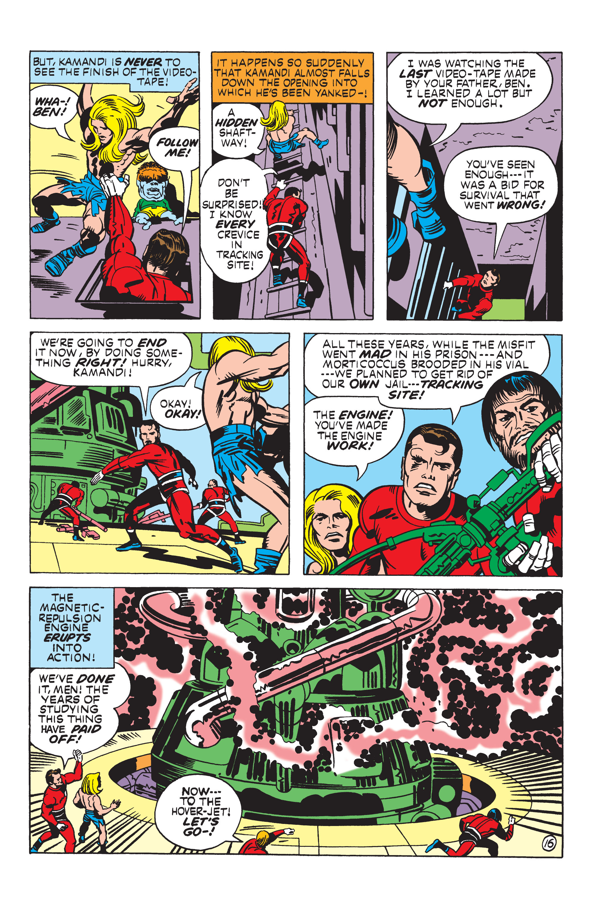 Read online Kamandi, The Last Boy On Earth comic -  Issue #10 - 16