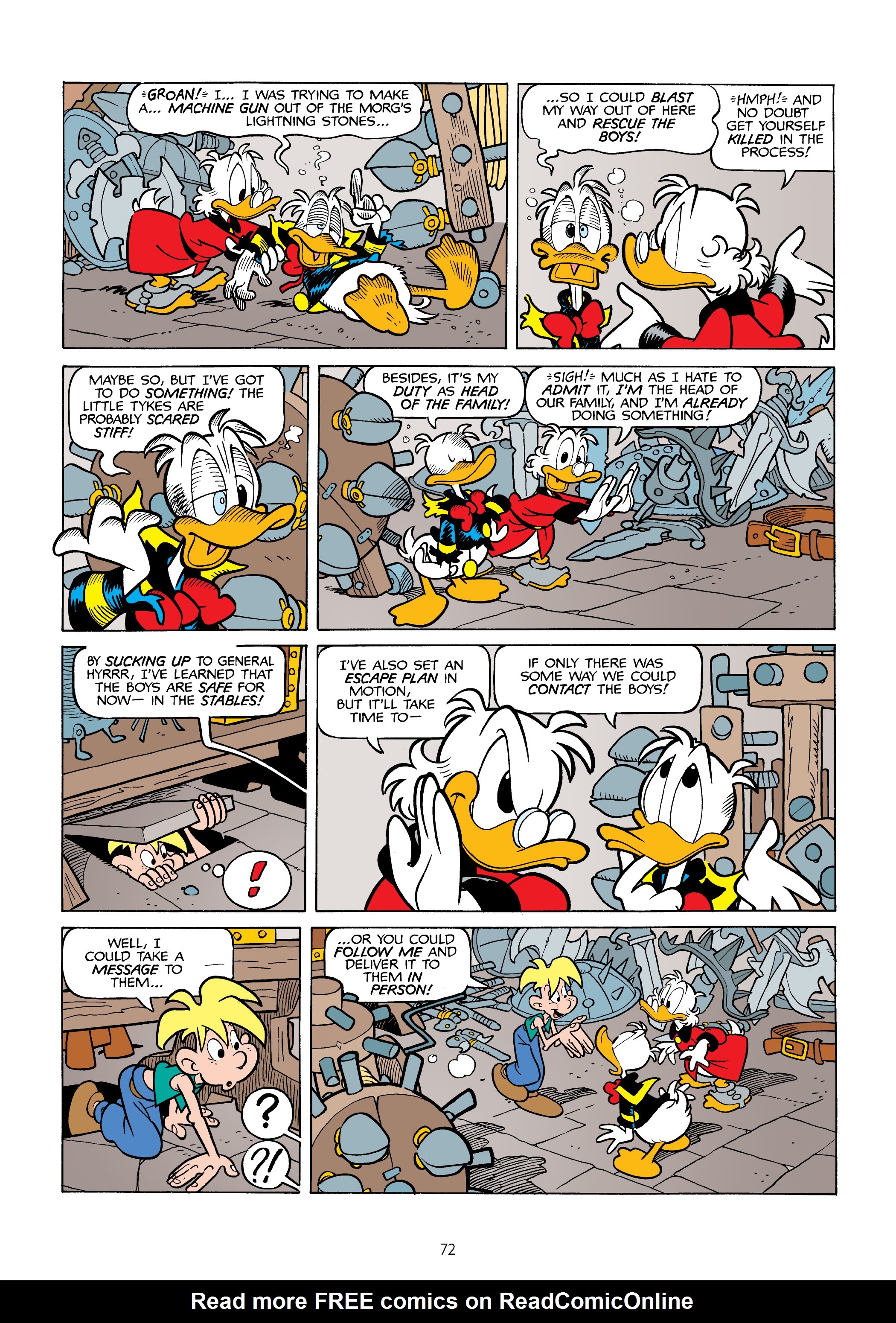 Read online Donald Duck and Uncle Scrooge: World of the Dragonlords comic -  Issue # TPB (Part 1) - 73
