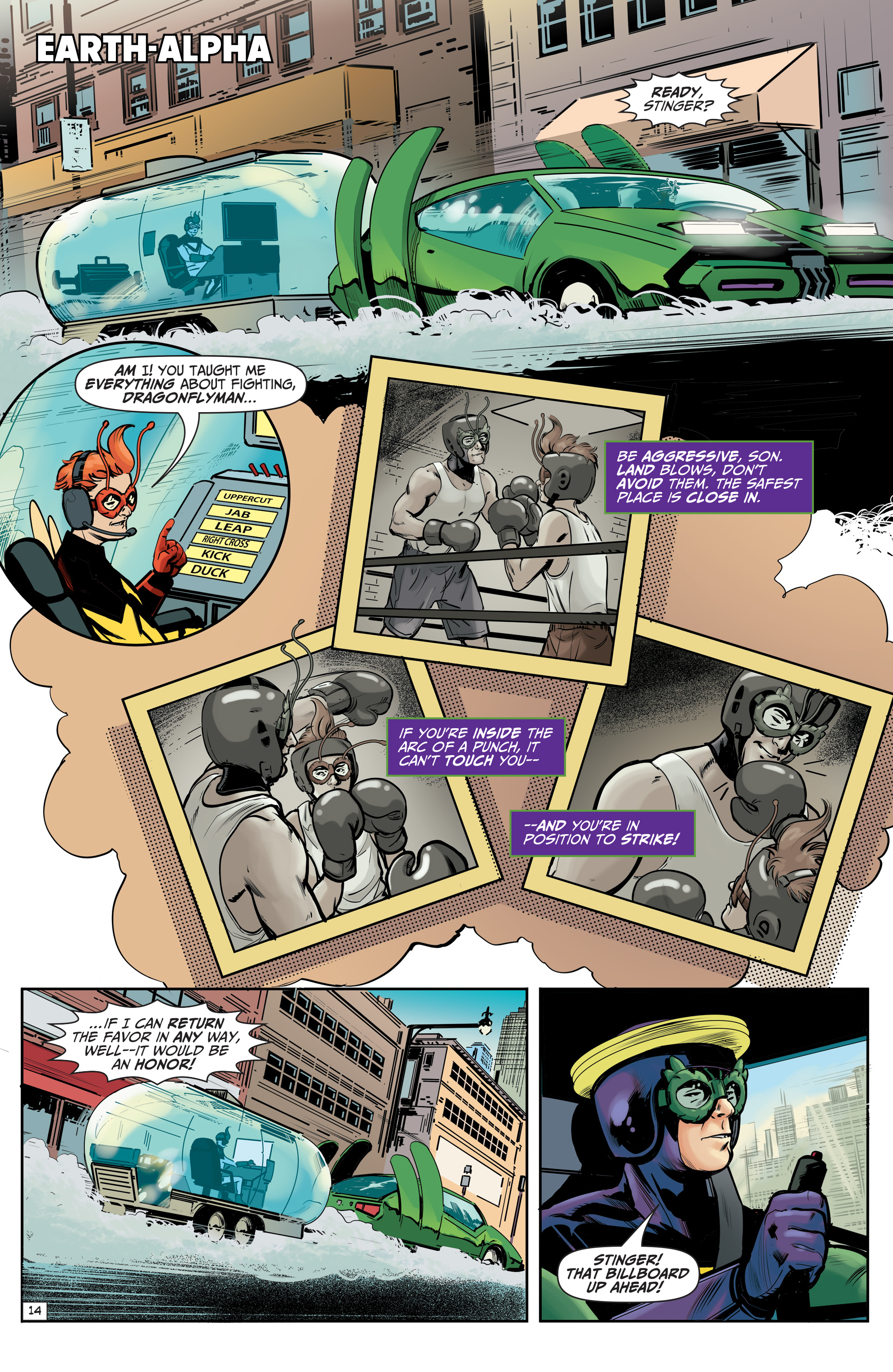Read online Dragonfly & Dragonflyman comic -  Issue #4 - 16