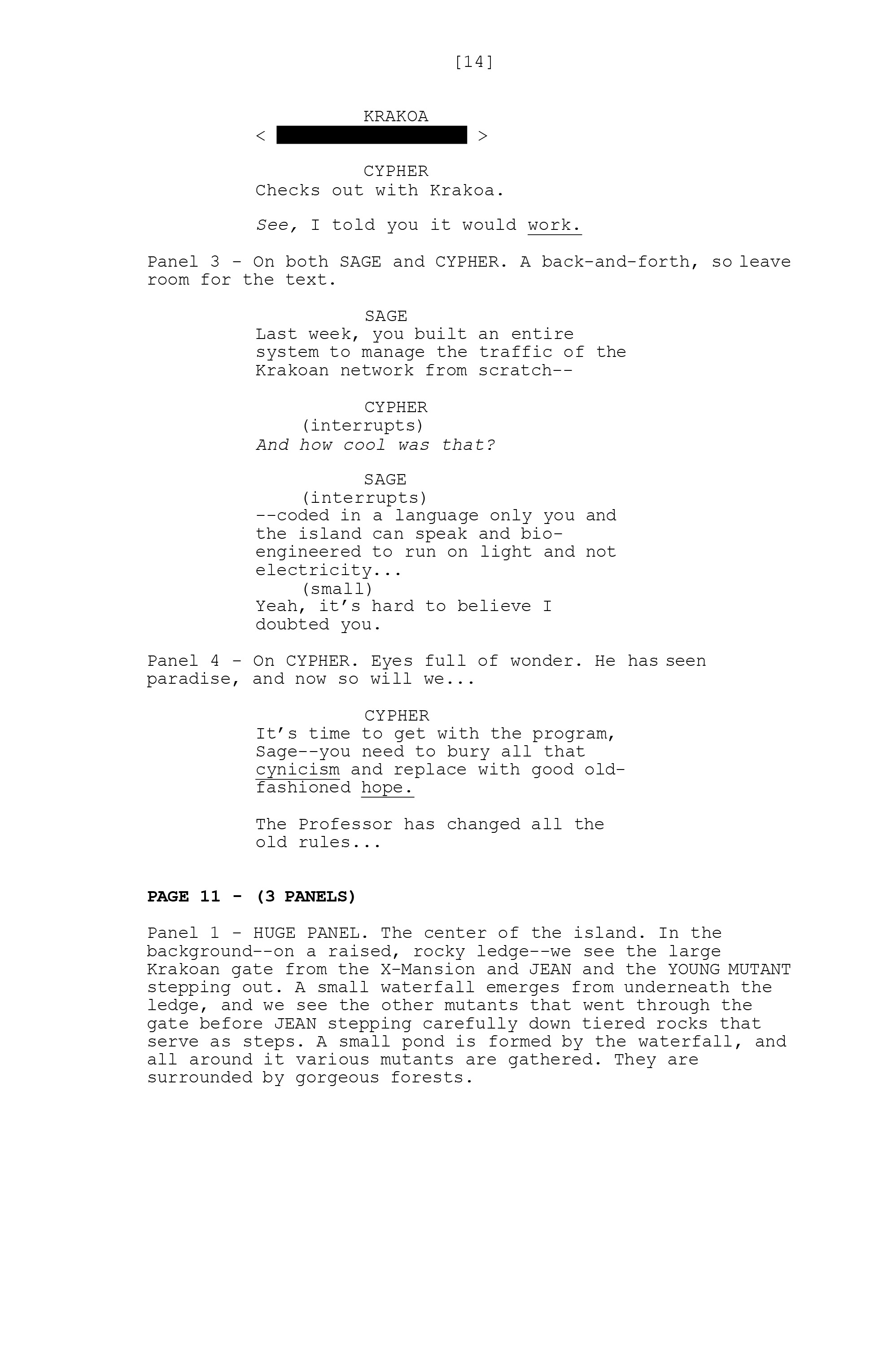 Read online House of X comic -  Issue # _Director's Cut - 81