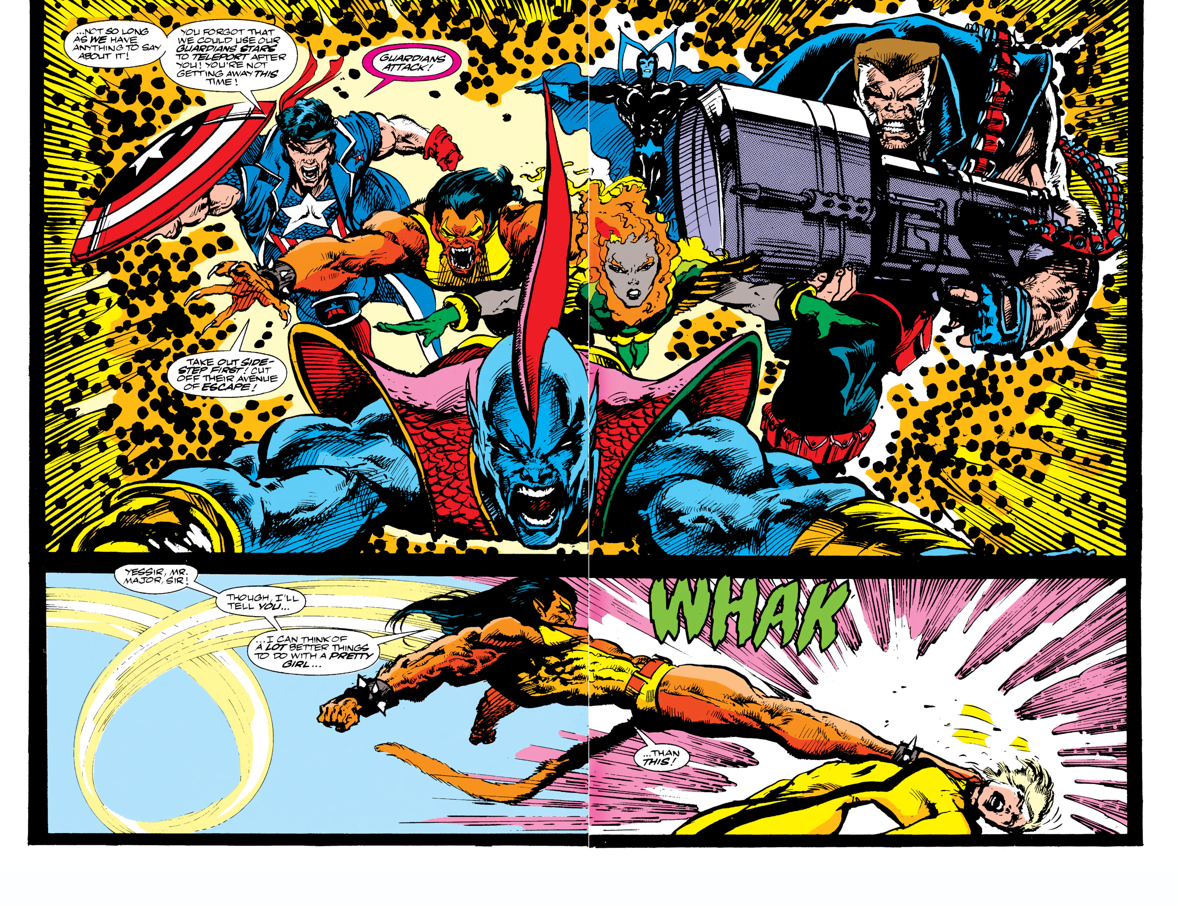 Read online Guardians of the Galaxy (1990) comic -  Issue # _TPB Guardians of the Galaxy by Jim Valentino 3 (Part 1) - 54