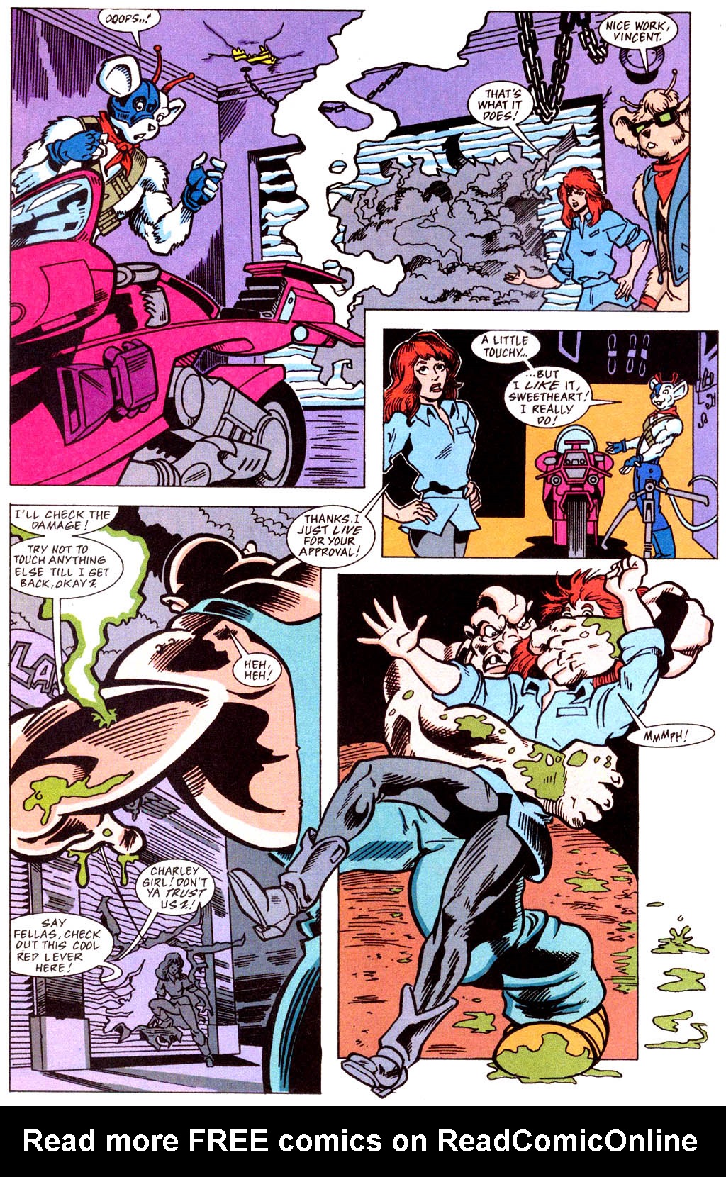 Read online Biker Mice from Mars comic -  Issue #2 - 10
