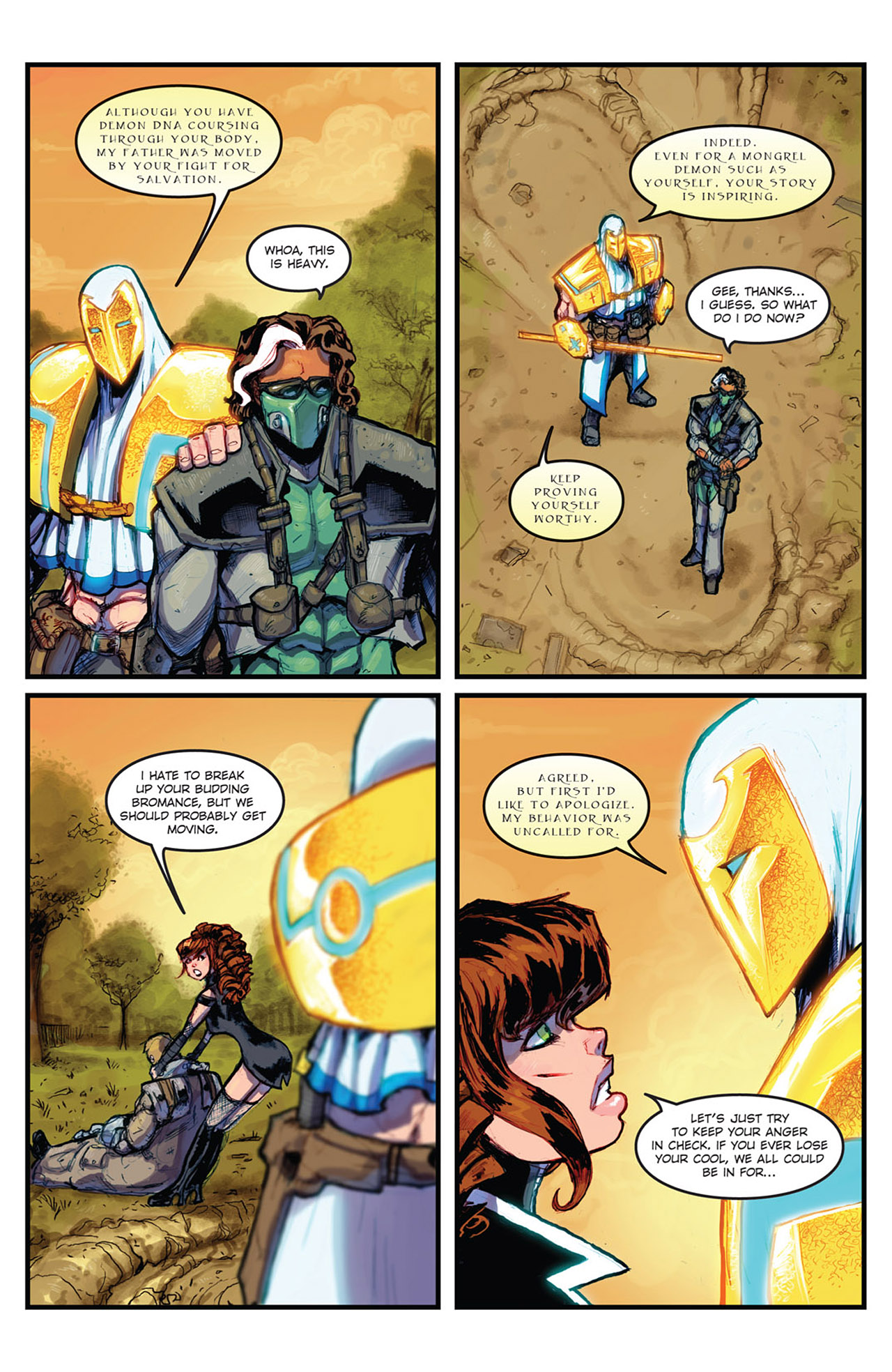 Read online Avengelyne (2011) comic -  Issue #8 - 13