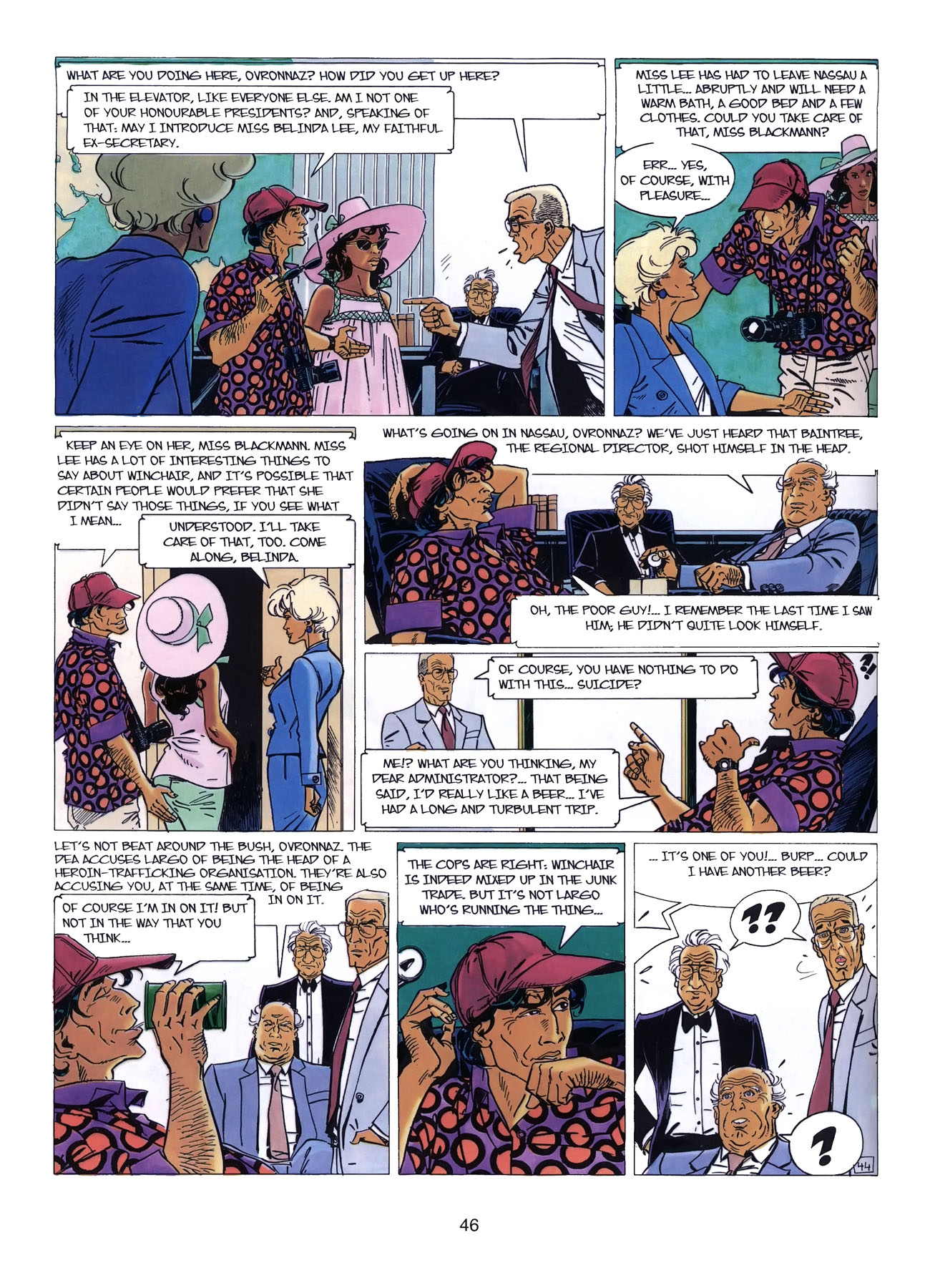 Read online Largo Winch comic -  Issue # TPB 3 - 47