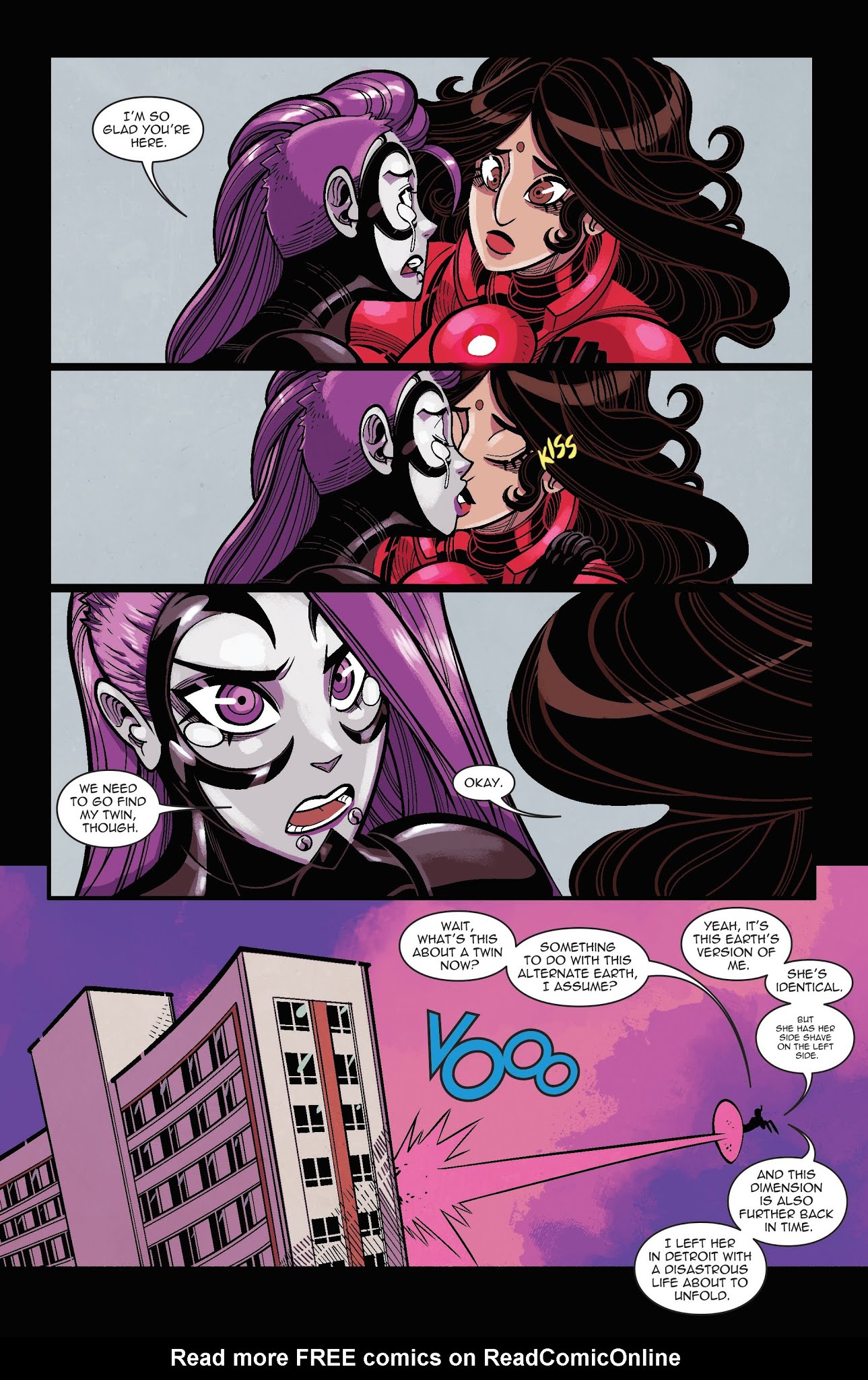 Read online Vampblade Season 3 comic -  Issue #9 - 19