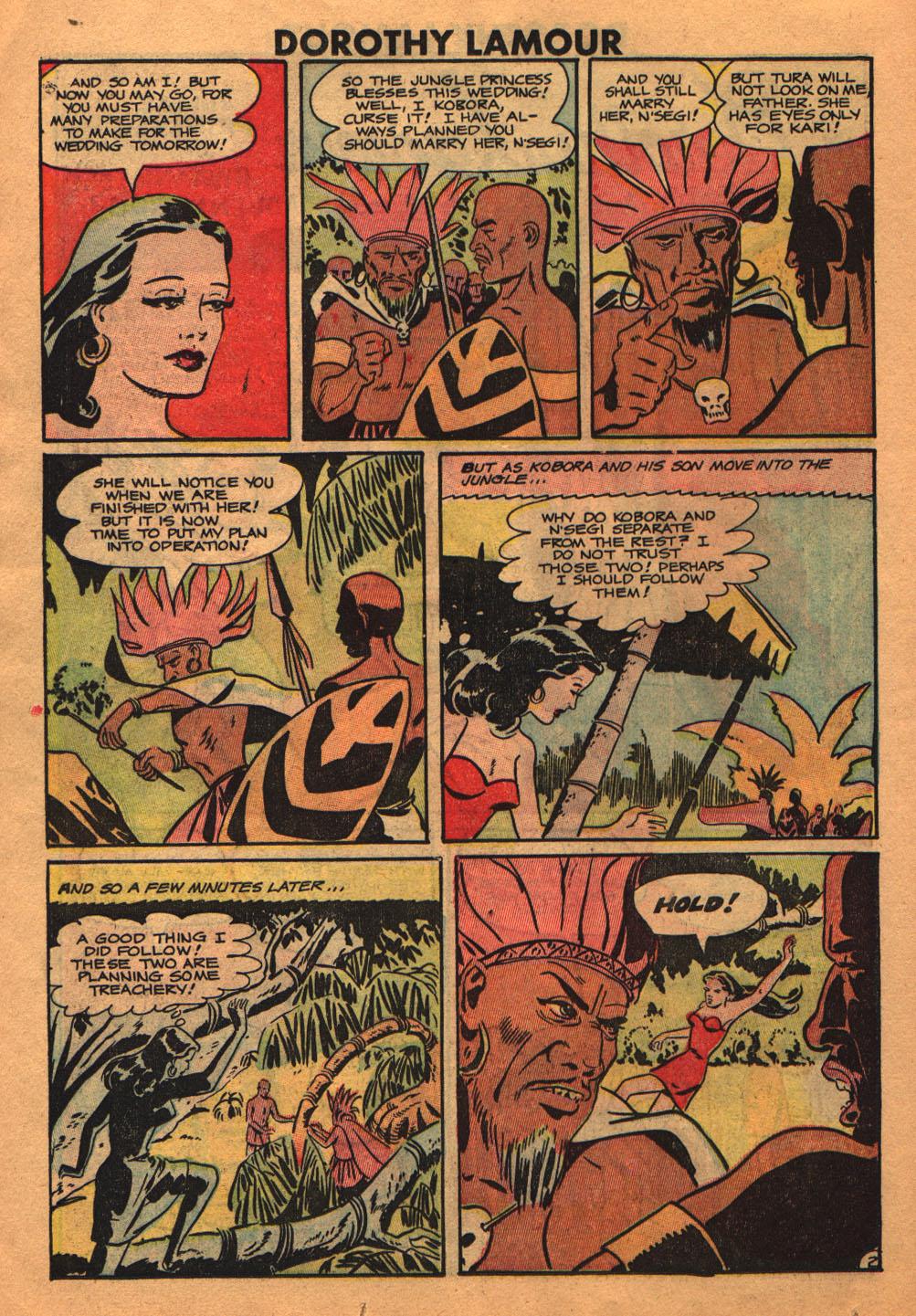 Read online Dorothy Lamour Jungle Princess comic -  Issue #2 - 26