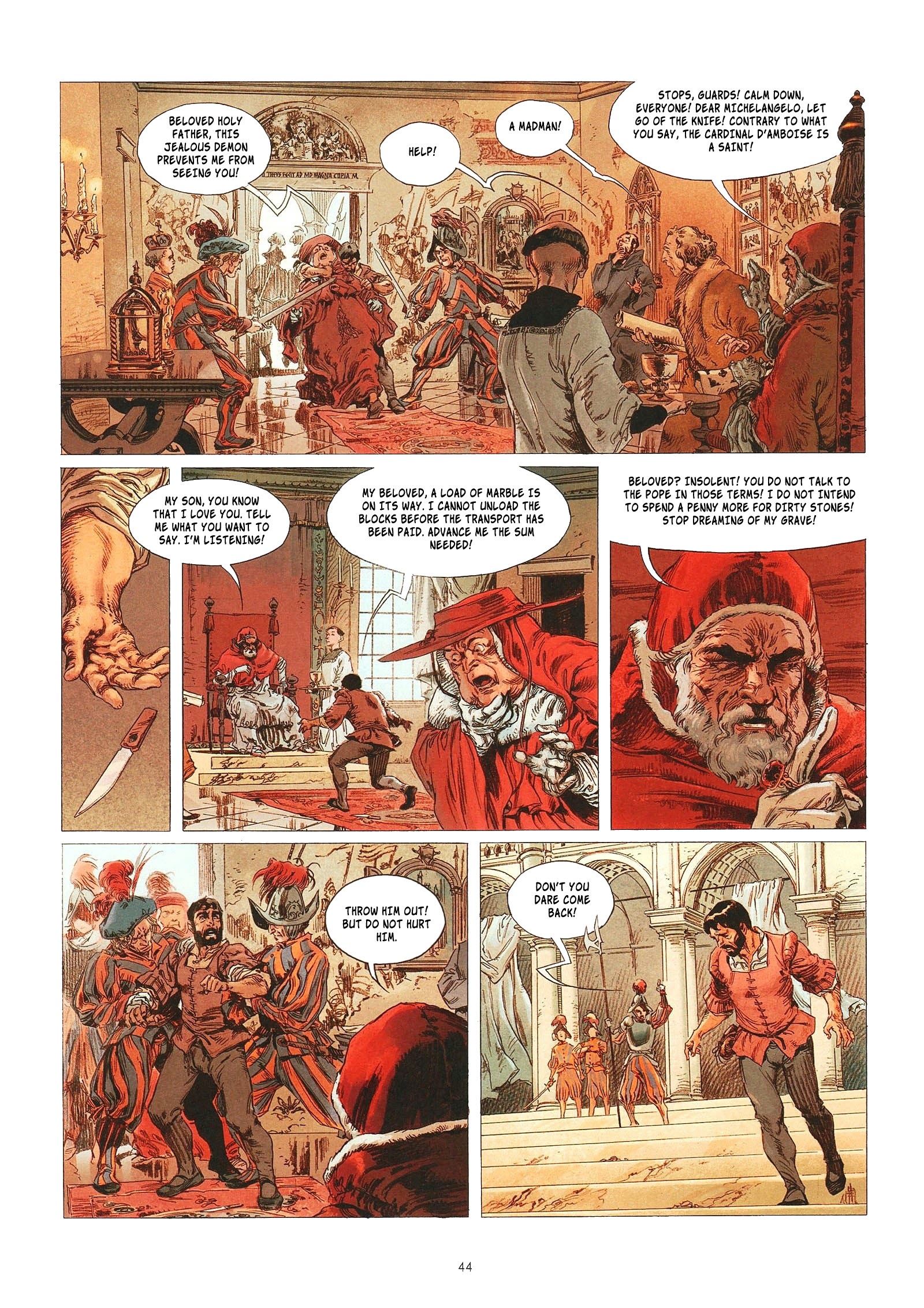 Read online The Terrible Pope comic -  Issue #2 - 44