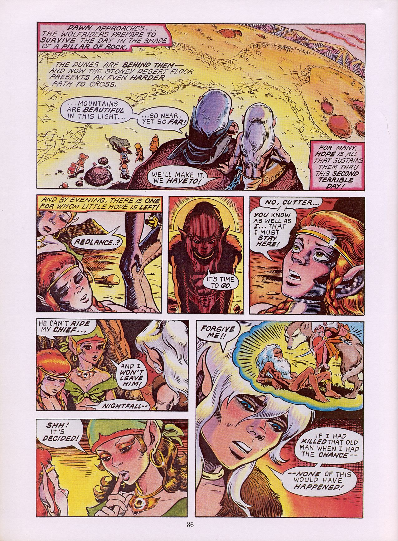 Read online ElfQuest (Starblaze Edition) comic -  Issue # TPB 1 - 44
