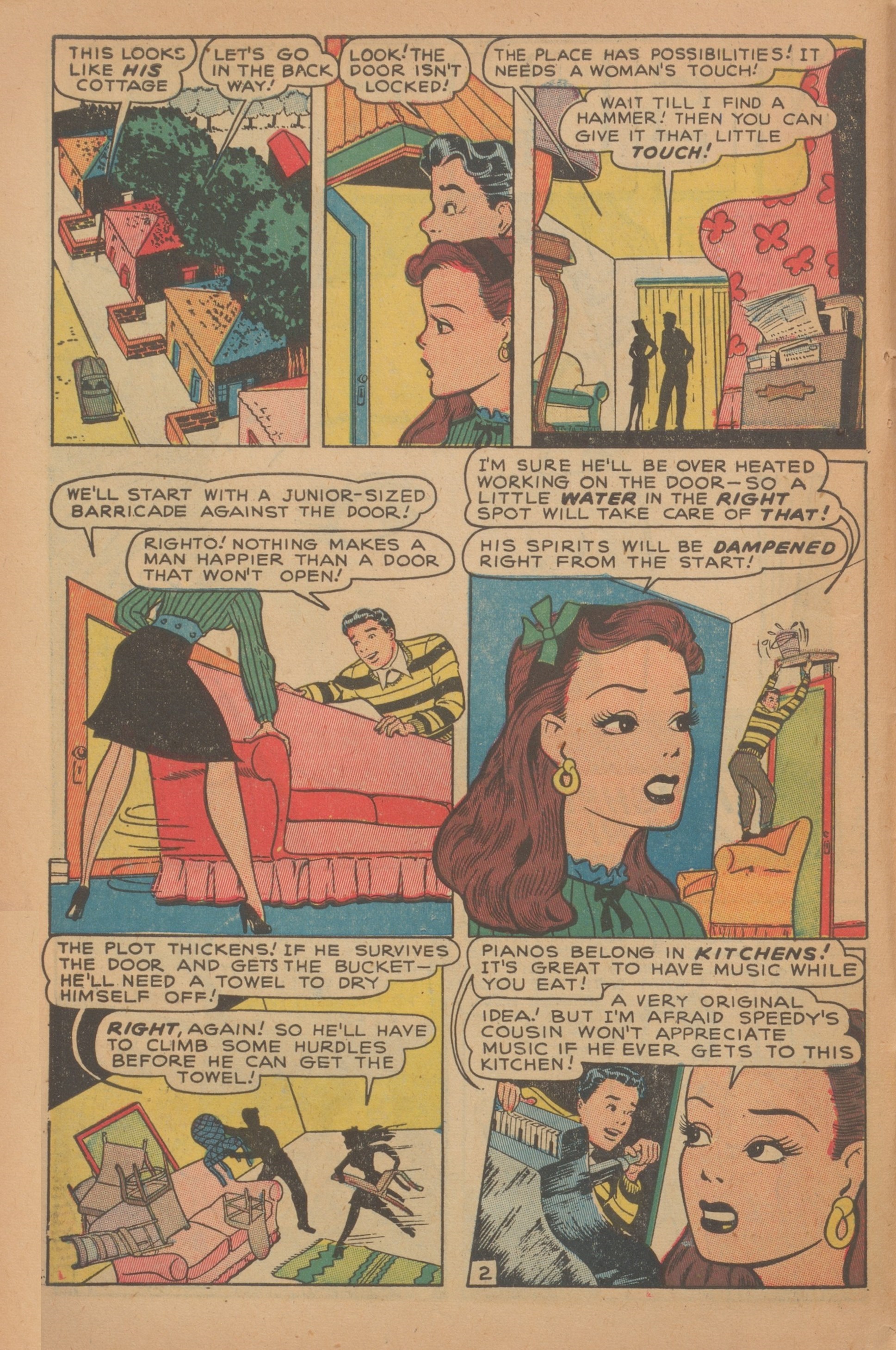 Read online Nellie The Nurse (1945) comic -  Issue #9 - 12