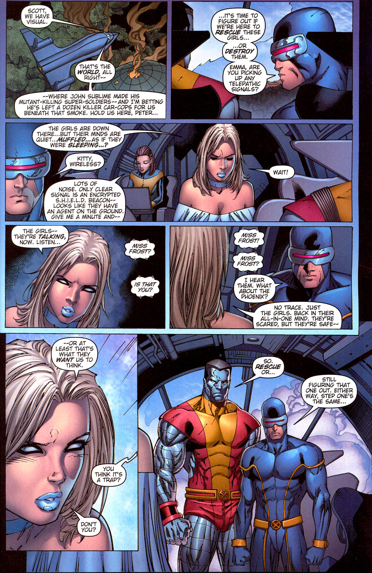 Read online X-Men: Phoenix - Warsong comic -  Issue #3 - 13