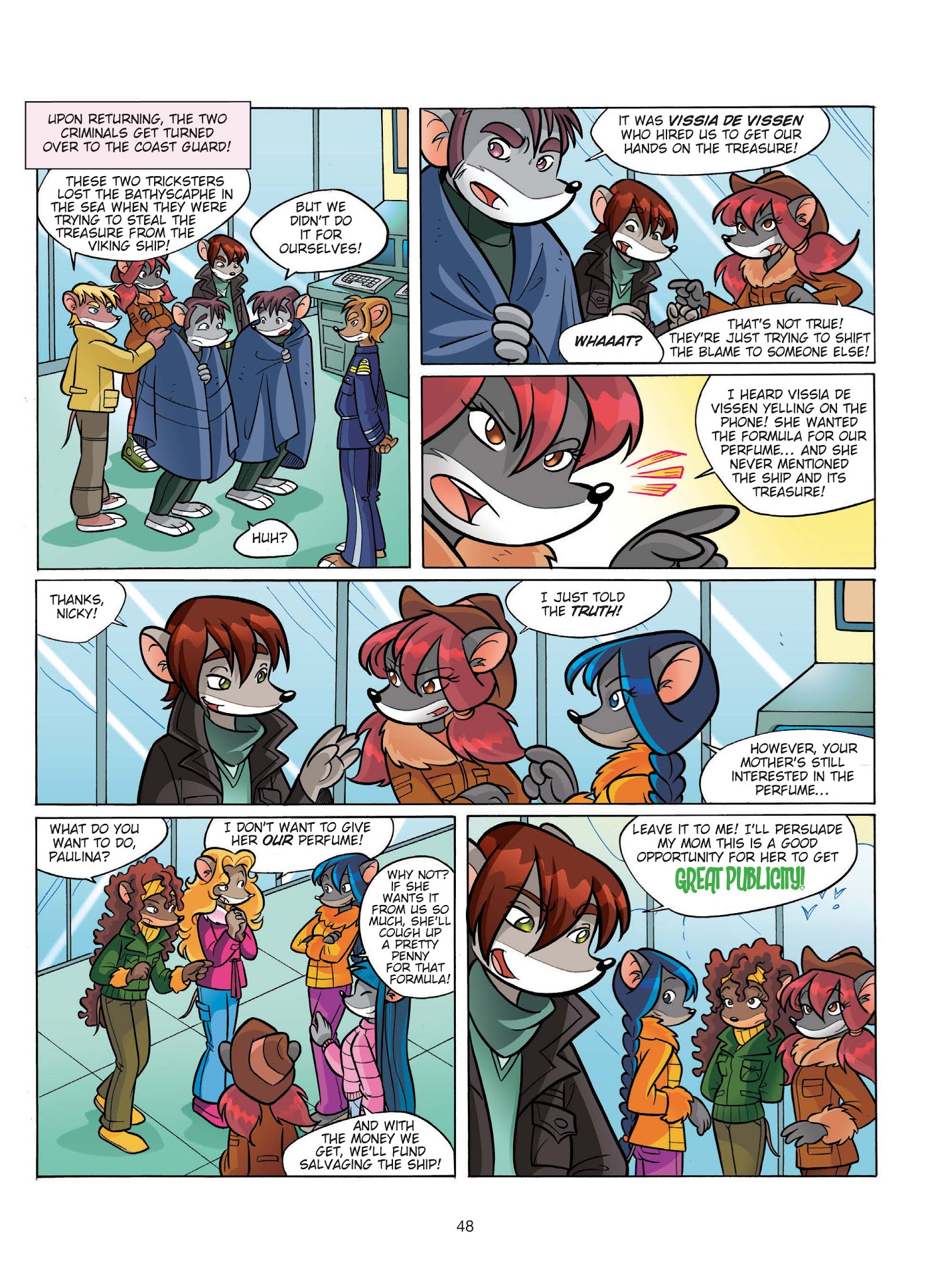 Read online Thea Stilton comic -  Issue # TPB 3 - 49