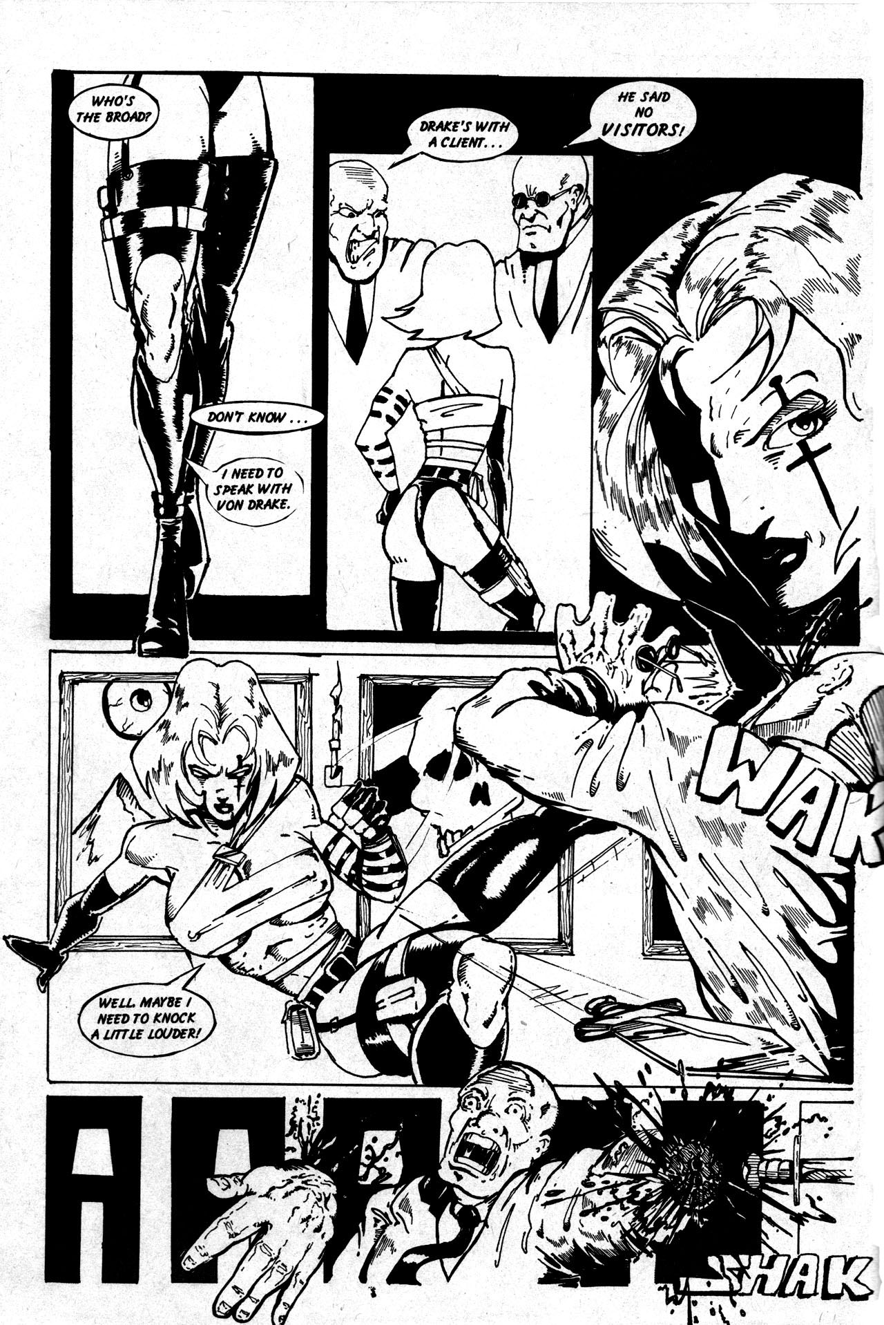 Read online Razor comic -  Issue #1 - 5