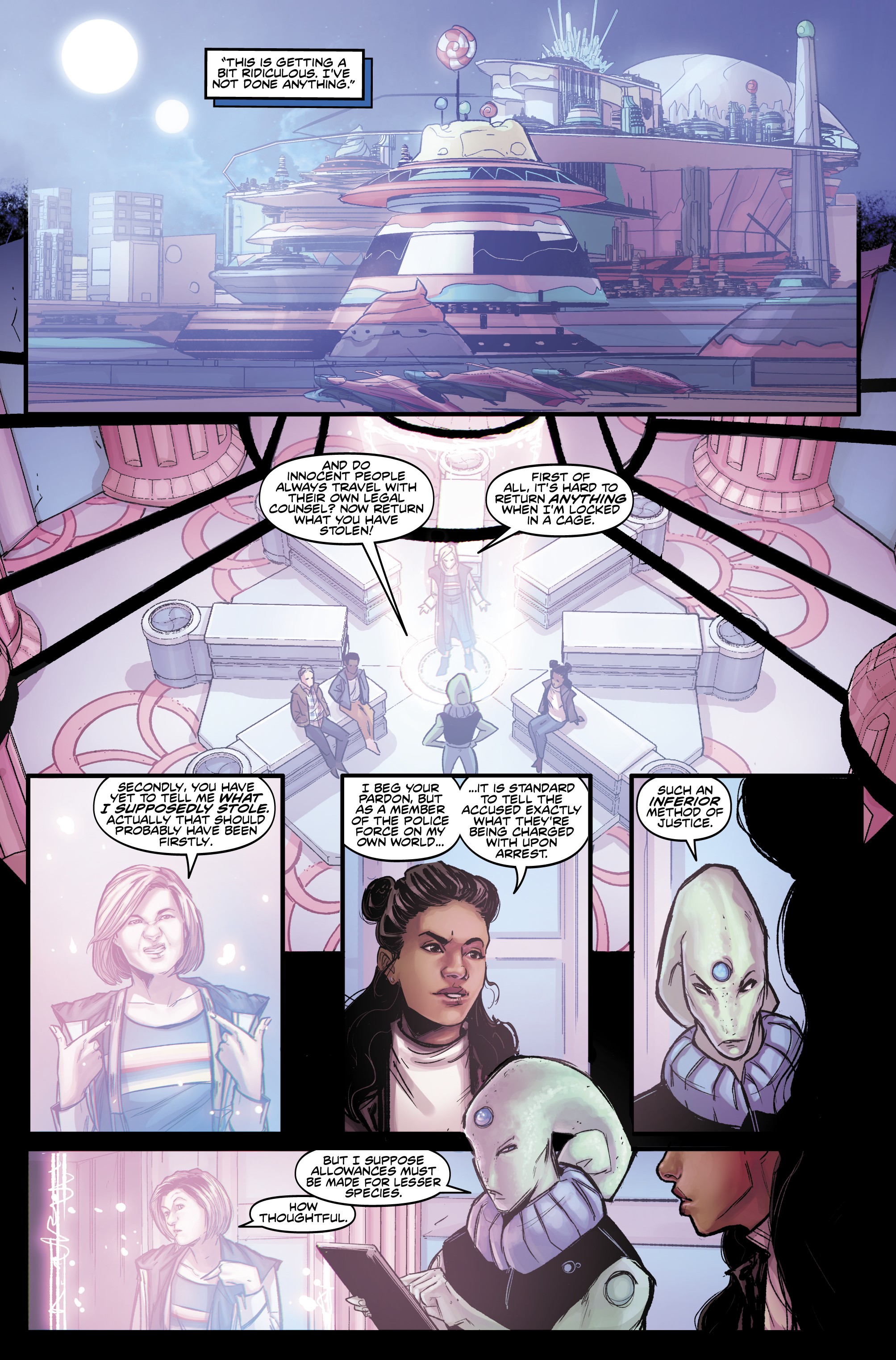Read online Doctor Who: The Thirteenth Doctor comic -  Issue #9 - 10