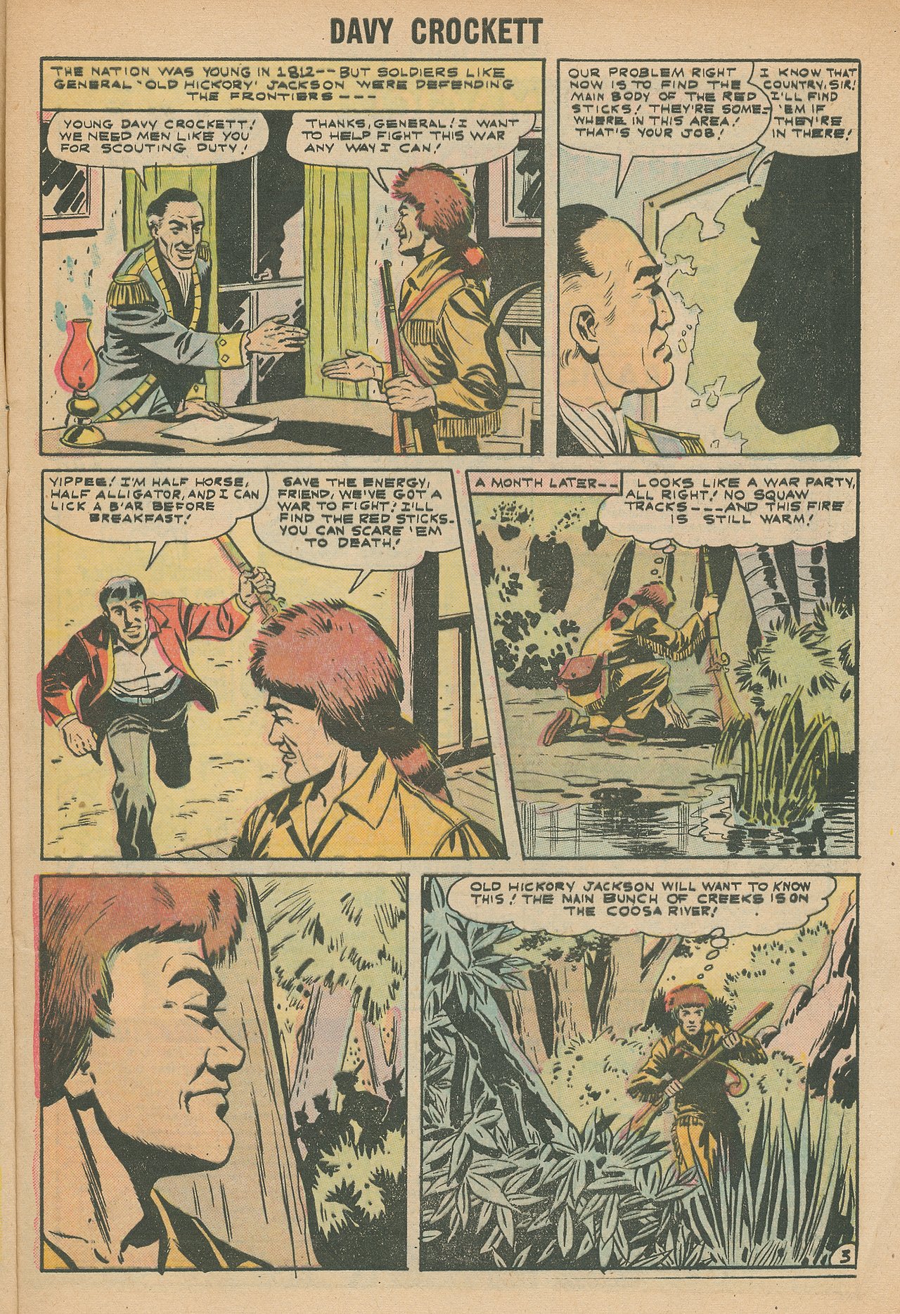 Read online Davy Crockett comic -  Issue #2 - 5