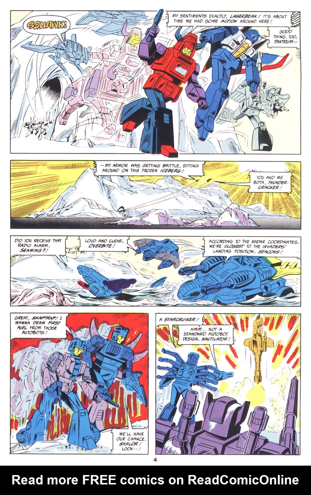 Read online The Transformers (UK) comic -  Issue #206 - 4