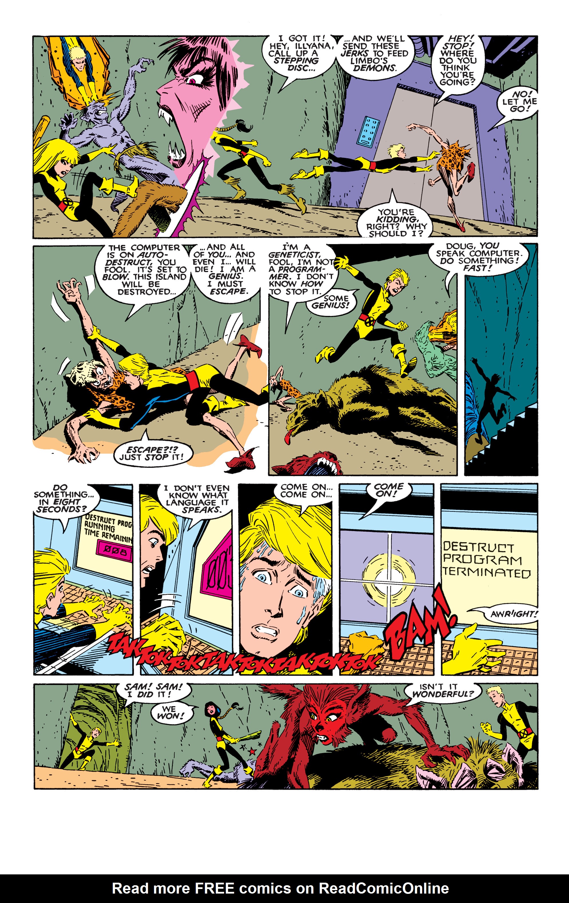 Read online X-Men Milestones: Fall of the Mutants comic -  Issue # TPB (Part 2) - 37